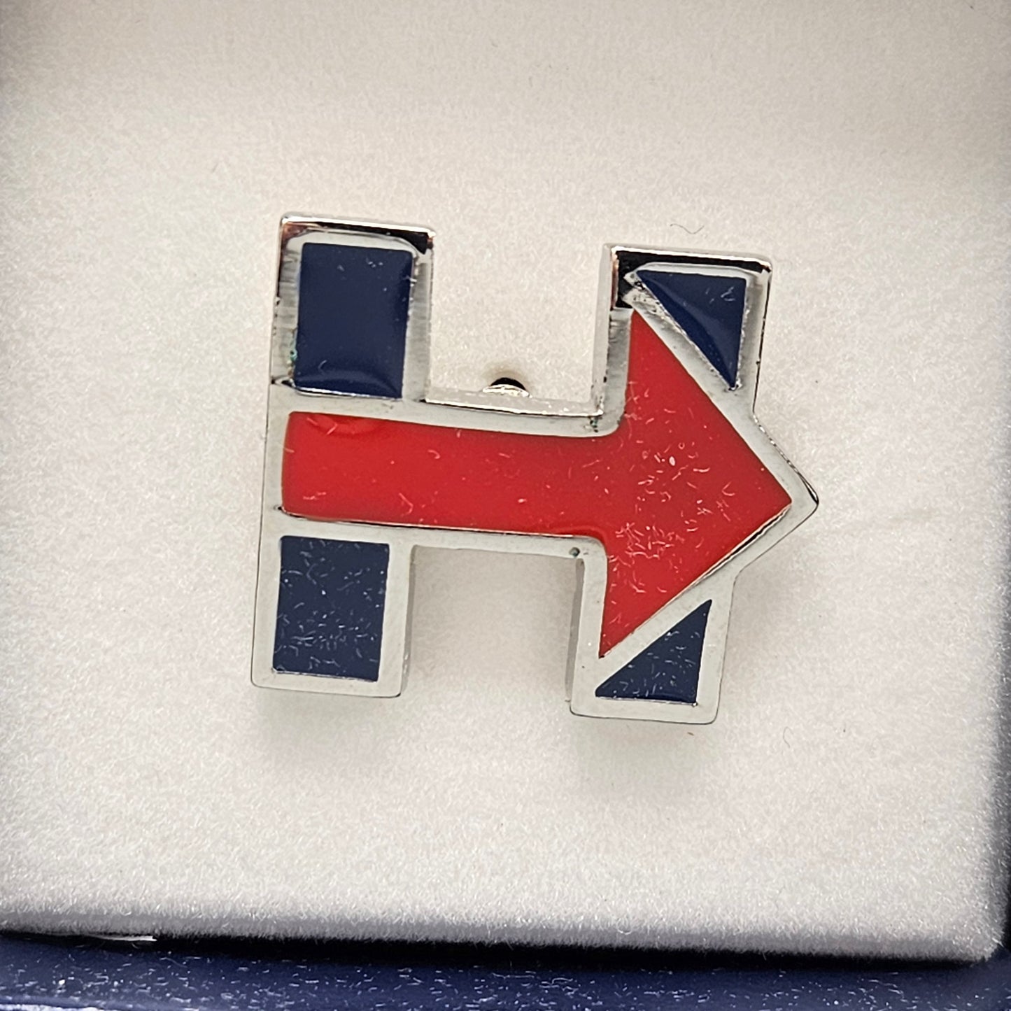 2016 Hillary Clinton Campaign H Logo Enamel Pin