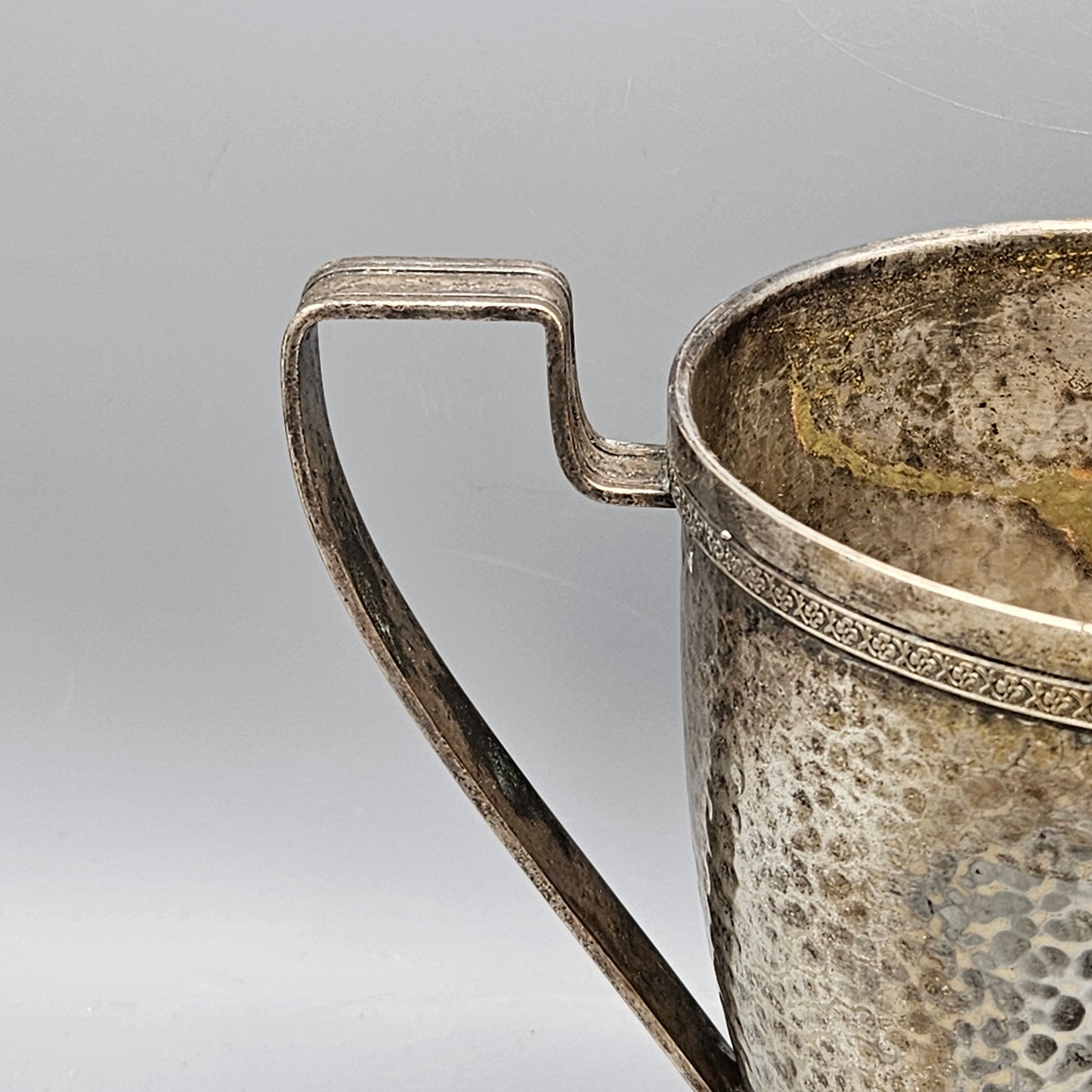 1920s Mixed Metals Golf Trophy