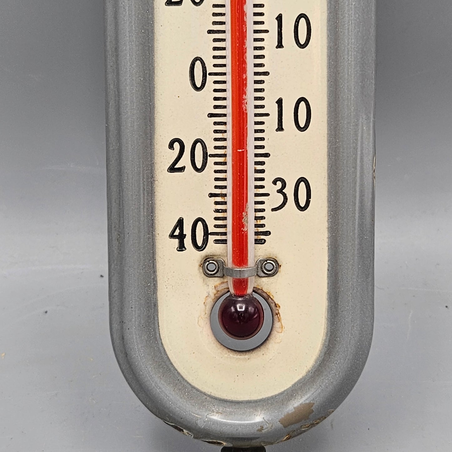 Taylor Enamel Outdoor Thermometer