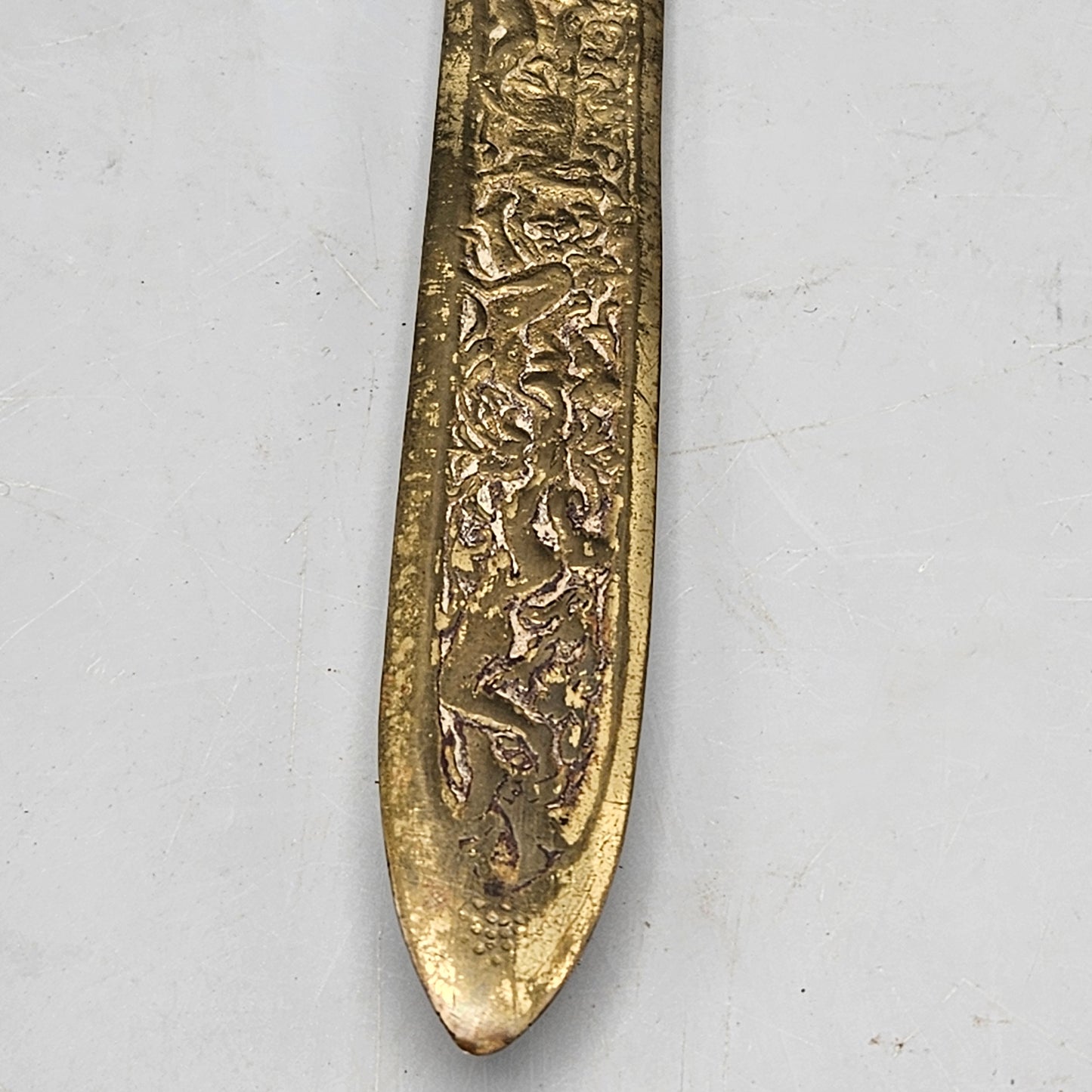 Brass Sword-Form Letter Opener