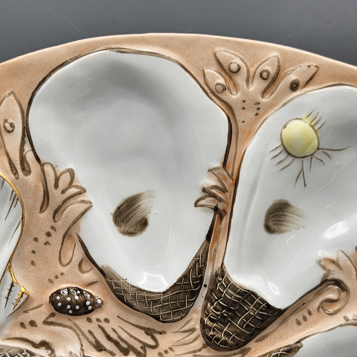 Union Porcelain Works Oyster Plate