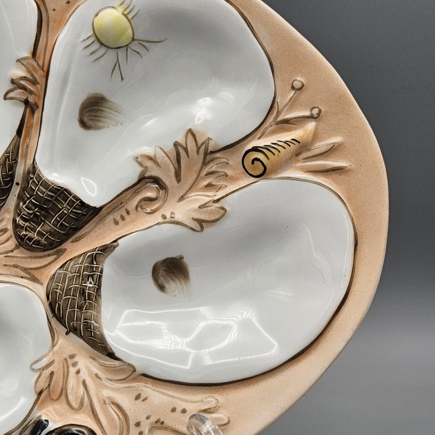 Union Porcelain Works Oyster Plate