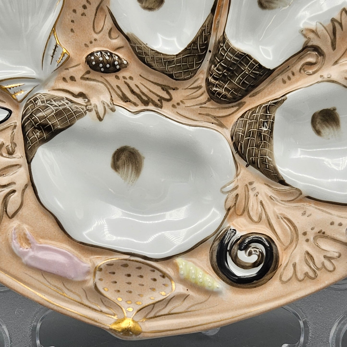 Union Porcelain Works Oyster Plate