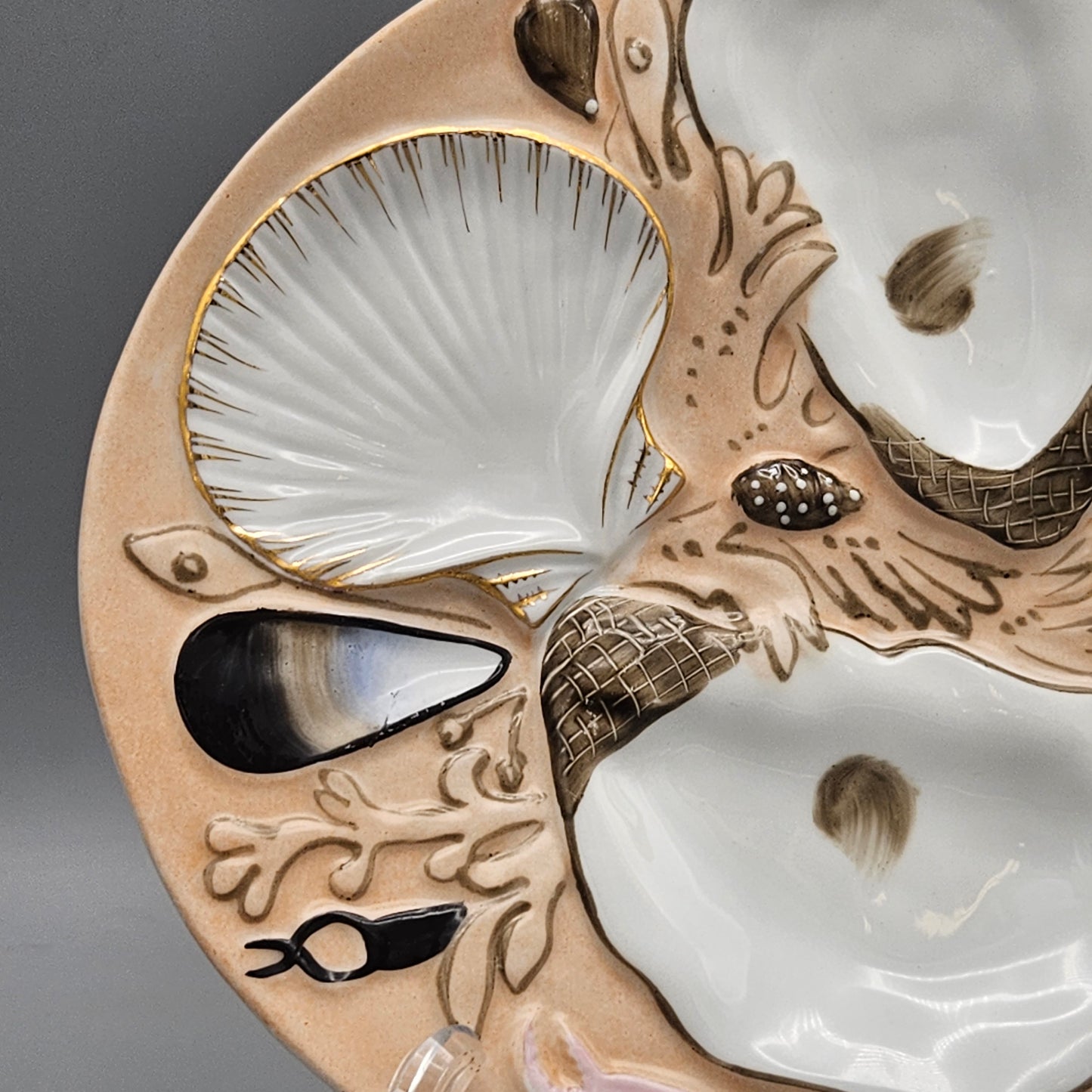 Union Porcelain Works Oyster Plate