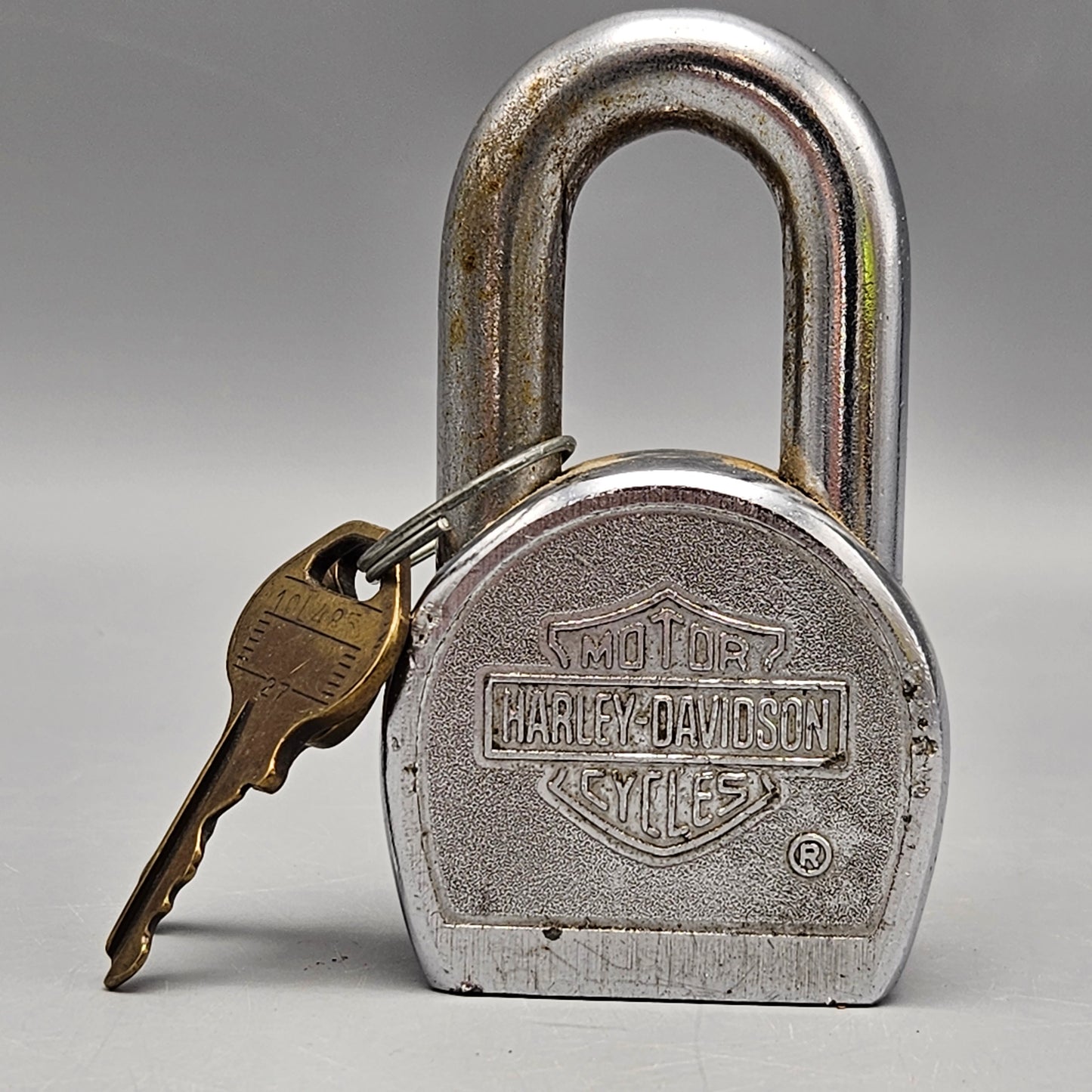 Harley Davidson Bar & Shield Padlock