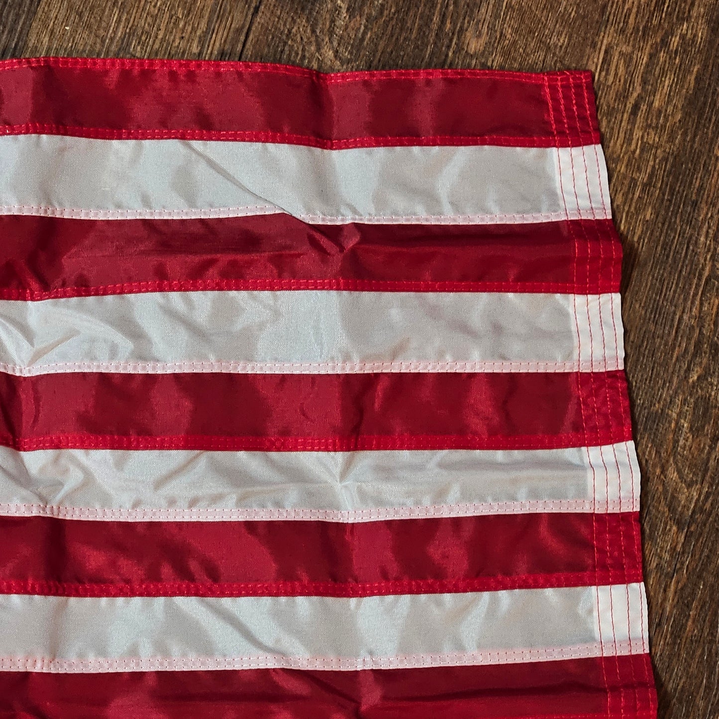 Yacht Ensign Nautical Boat Flag Sewn Anchor Stripes Embroidered 20" x 30"