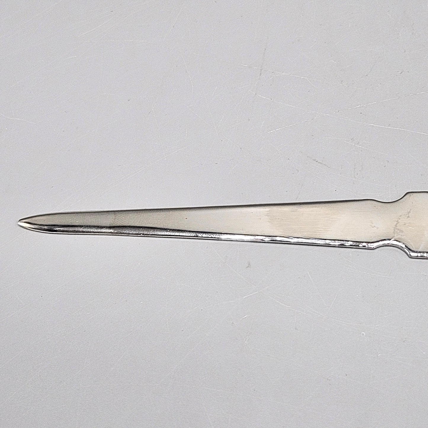 Deco-style Letter Opener with Enamel Ford Thunderbird