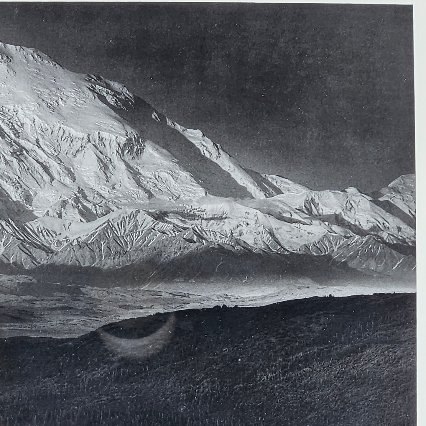 Ansel Adams "Mt McKinley & Wonder Lake" Reproduction Print