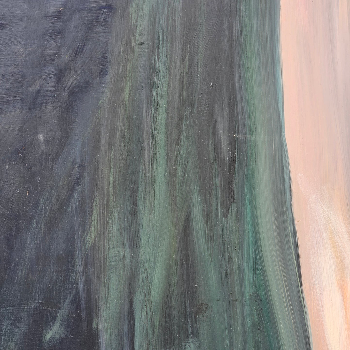 Oil on Board - Reclining Nude Woman
