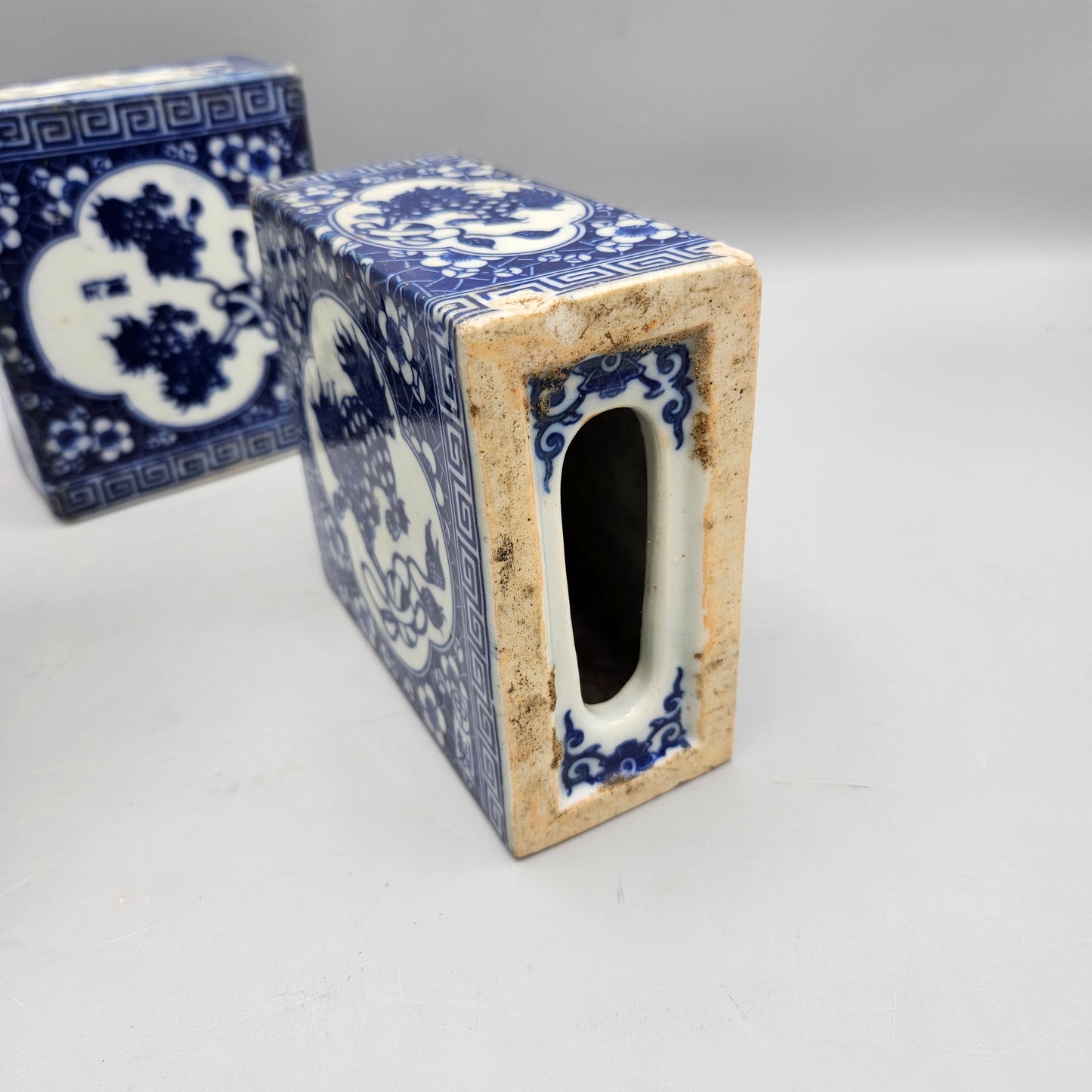 Two Chinese Porcelain Blue and White