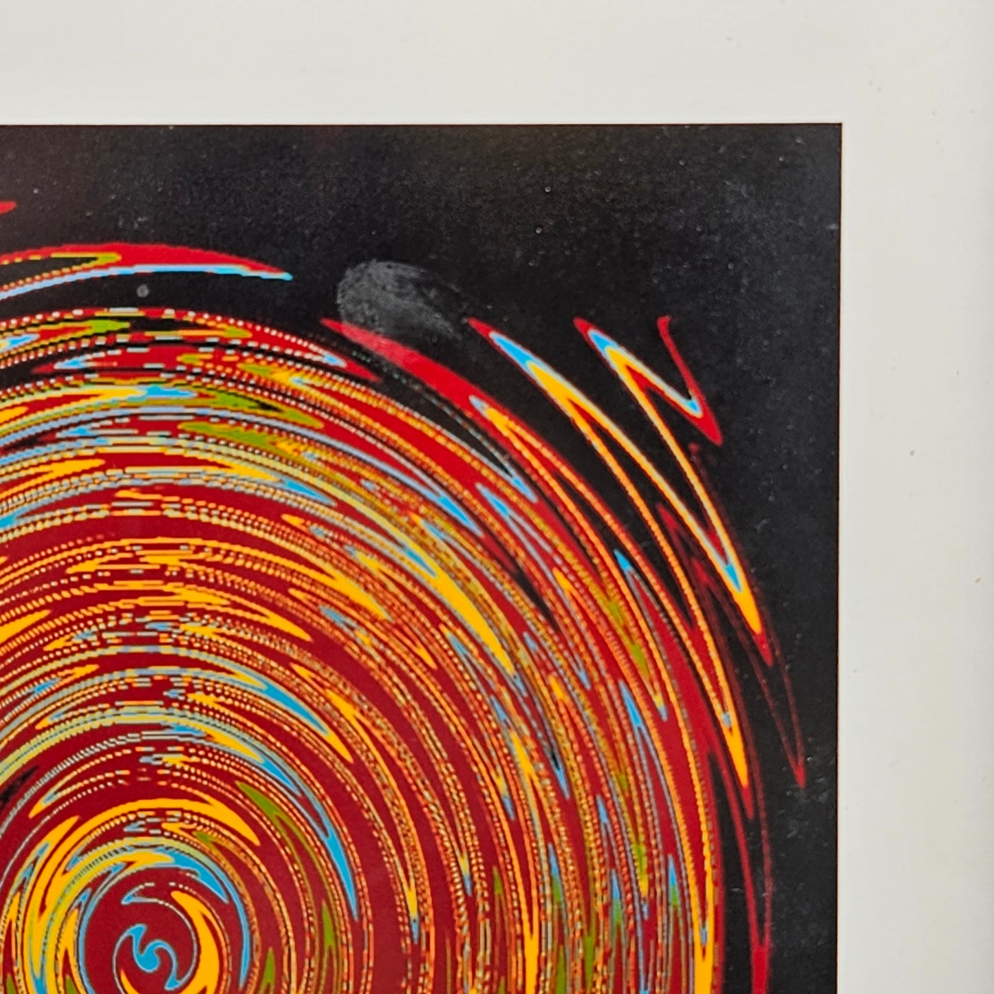 Signed "Starting Point" Print - Modernist Design