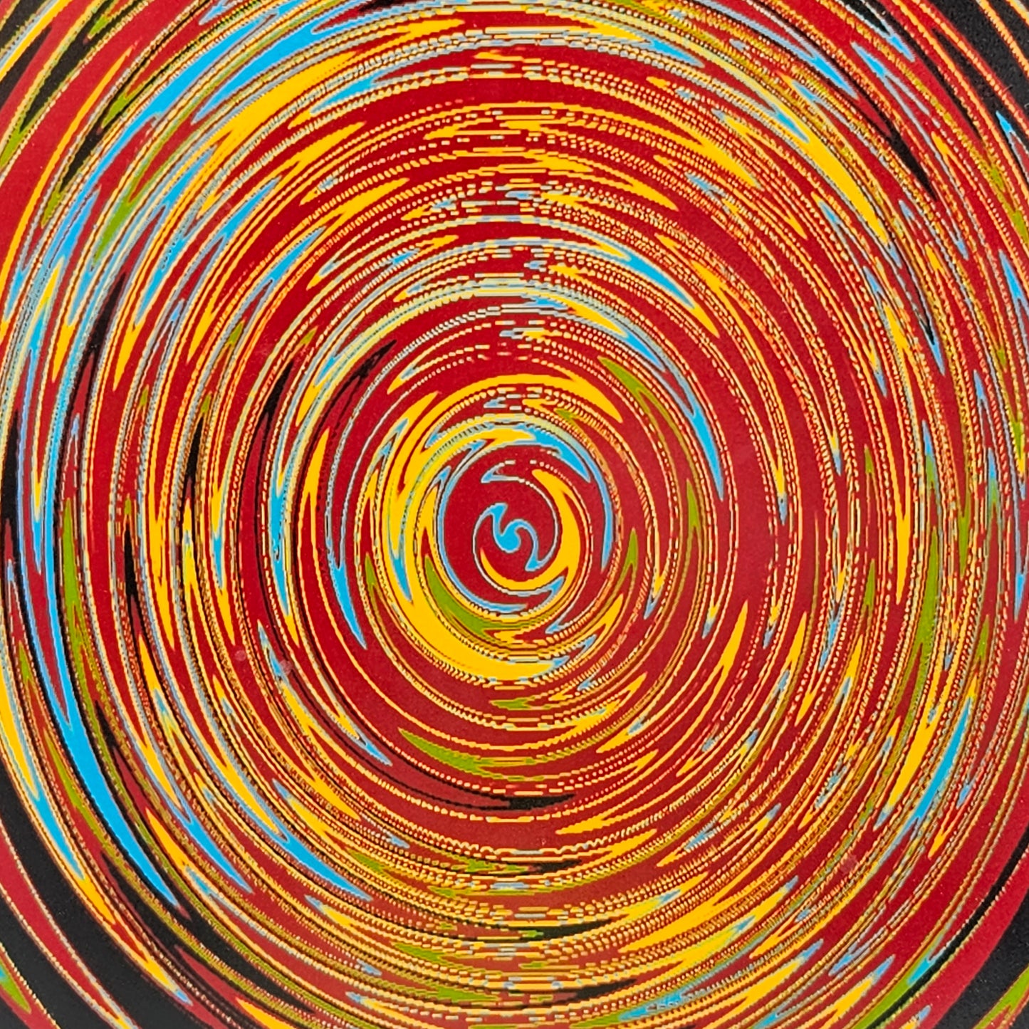 Signed "Starting Point" Print - Modernist Design