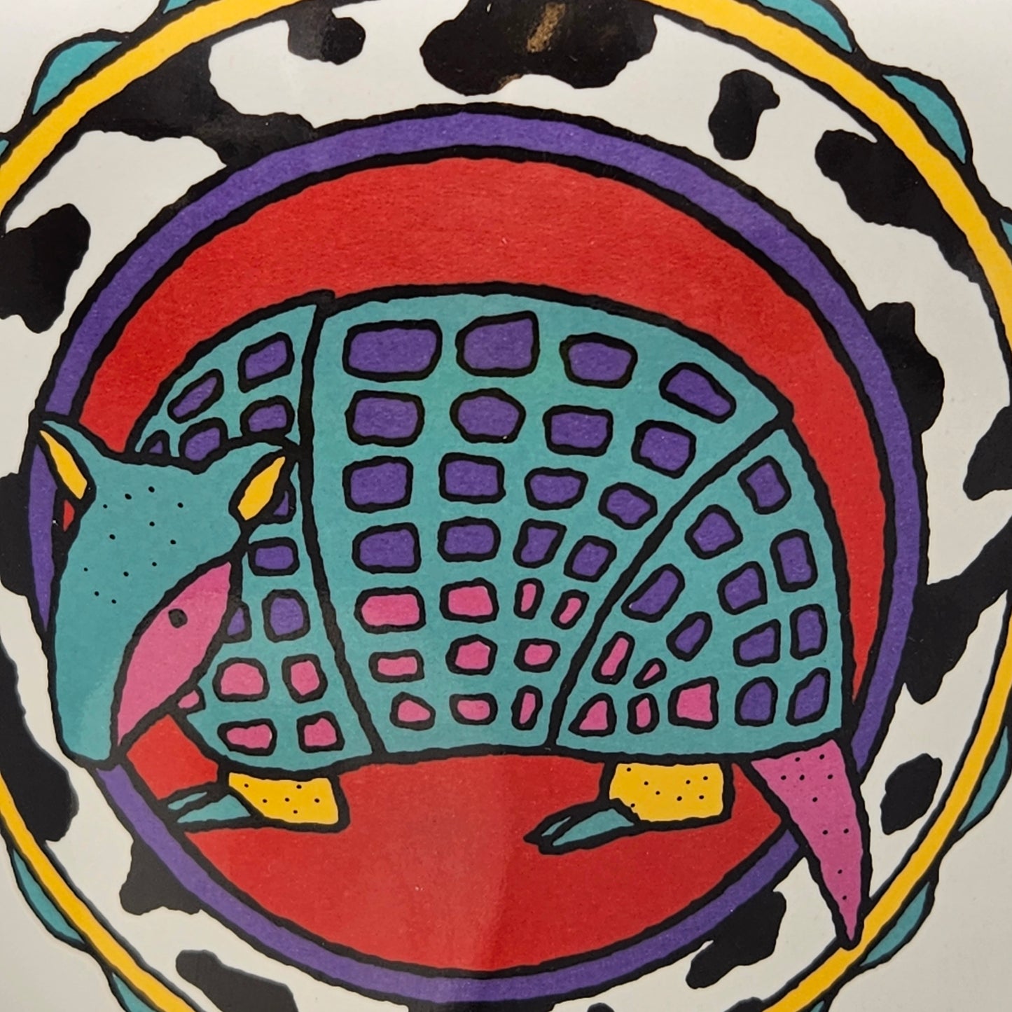 Ceramic Antoine Armadillo Cookie Jar