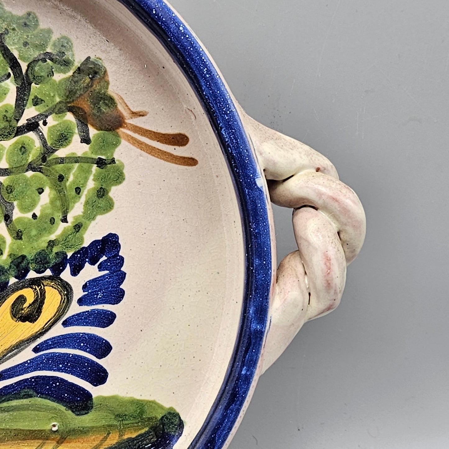 Hand Painted Mexican Pottery Bowl