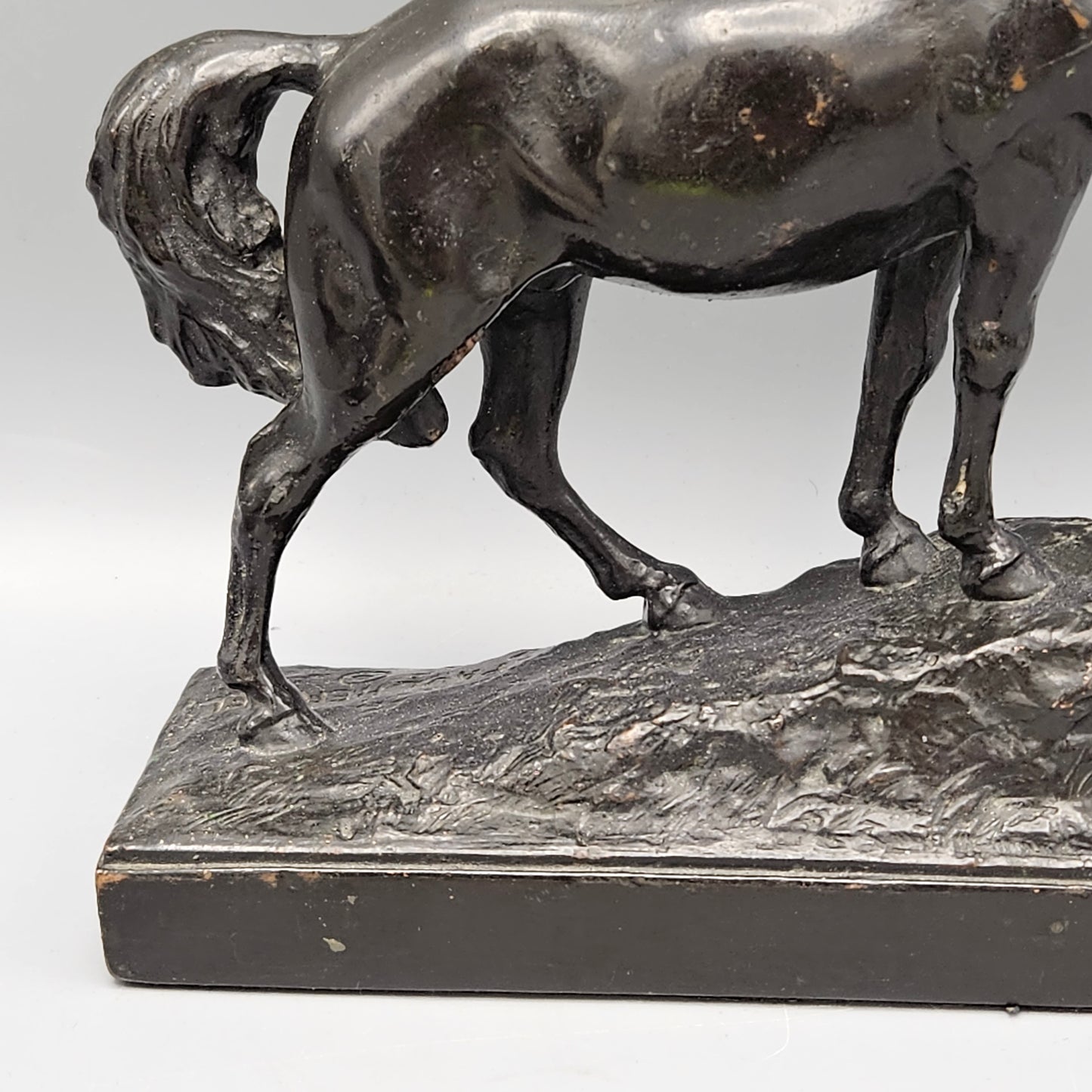 Pair Paul Herzel Bronze Clad Bookends