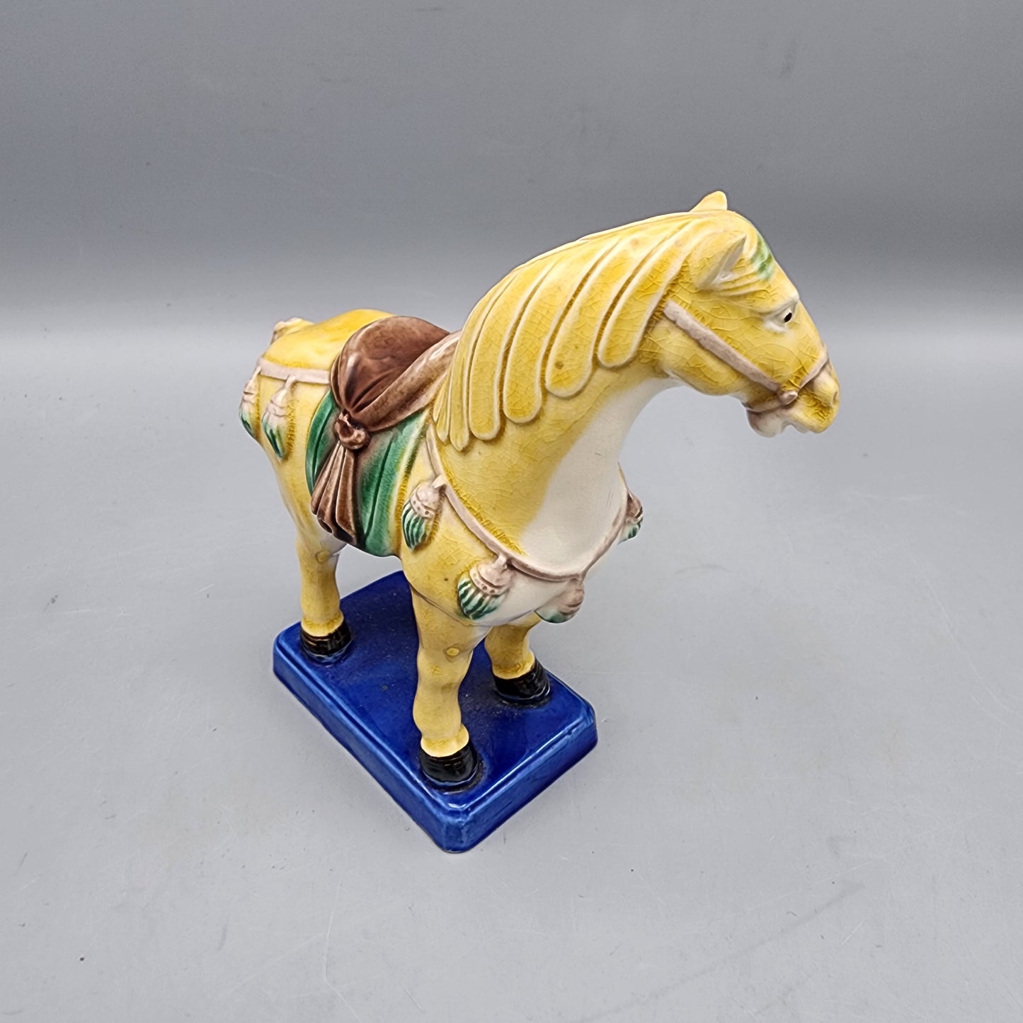 Small Chinese Porcelain Tang Dynasty Style Horse
