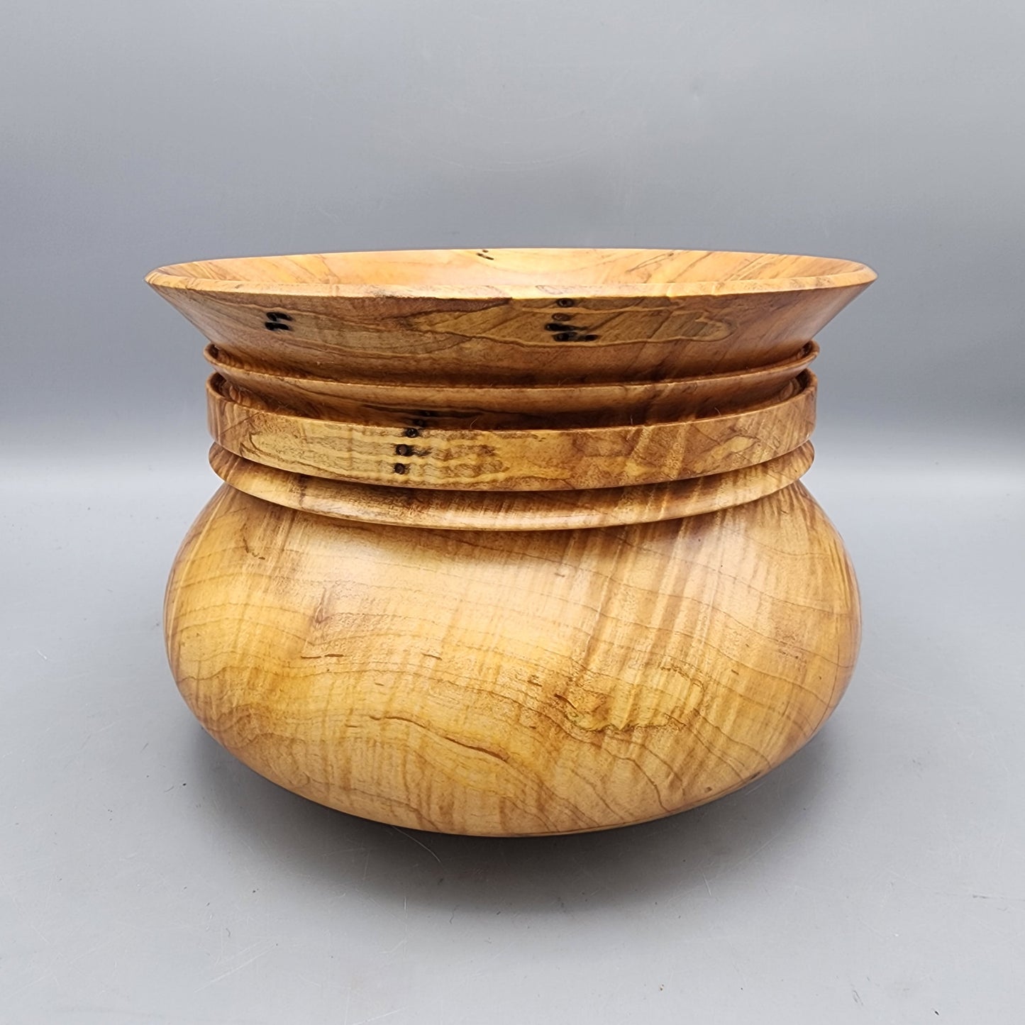 Gene Chernyak Turned Burlwood Bowl