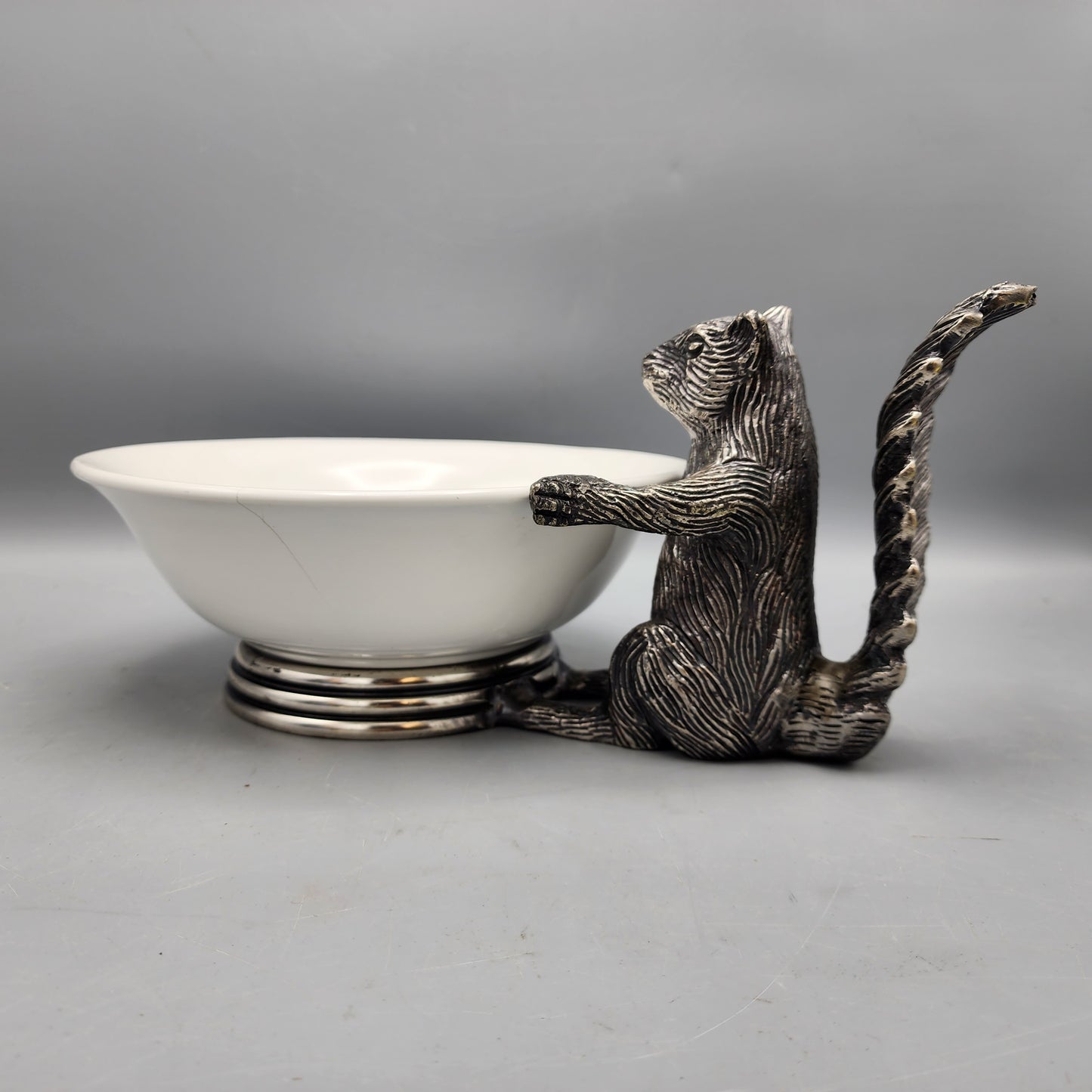 Pier One Imports Ceramic and Metal Serving Bowl