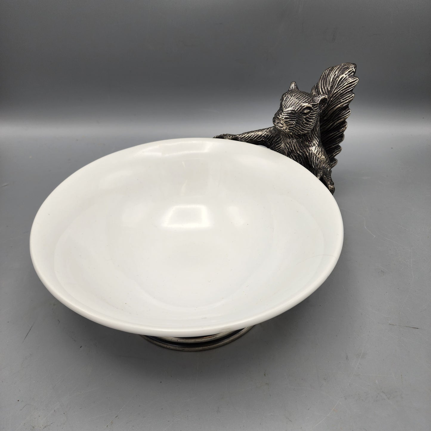 Pier One Imports Ceramic and Metal Serving Bowl