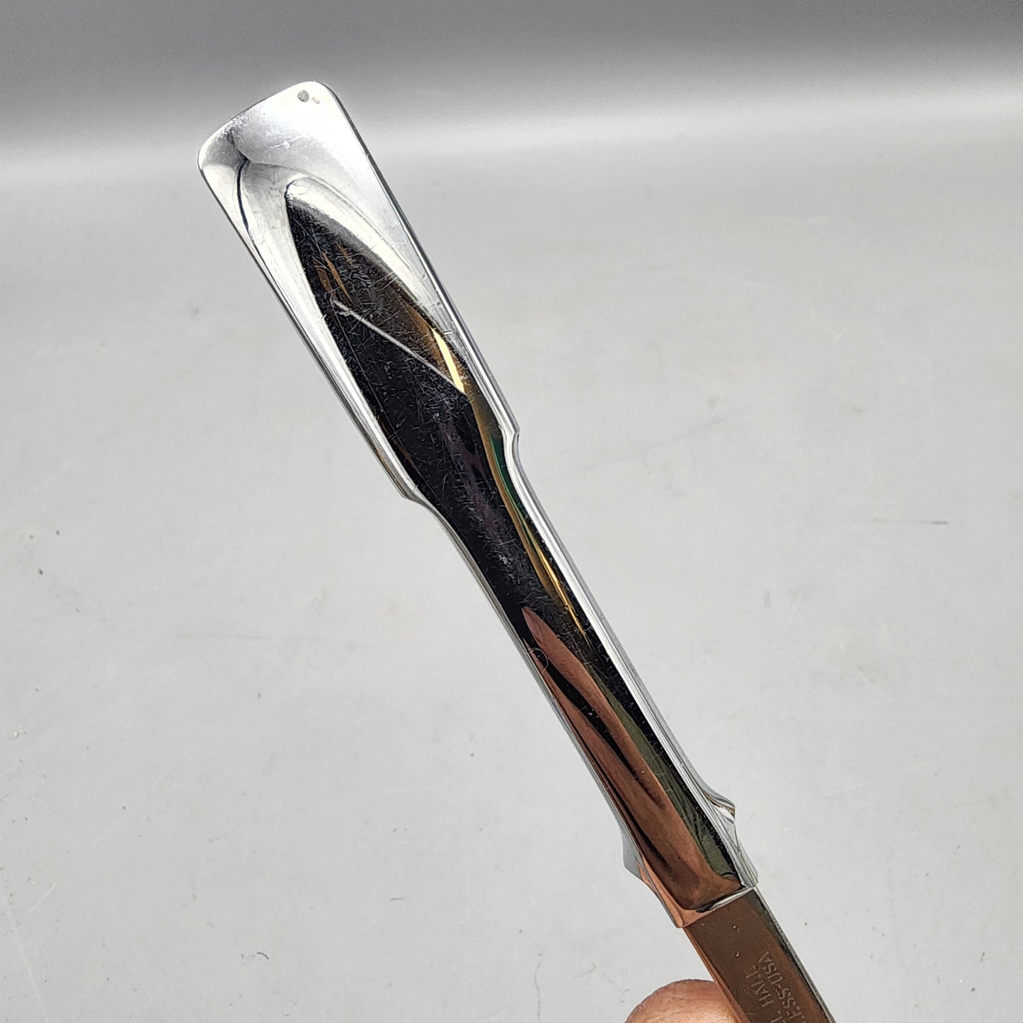 Chrome Letter Opener with Stainless Steel Blade