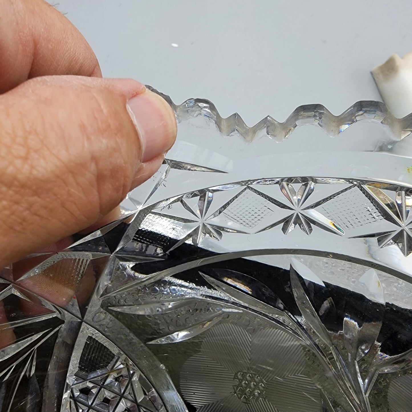 American Brilliant Cut Glass Bowl