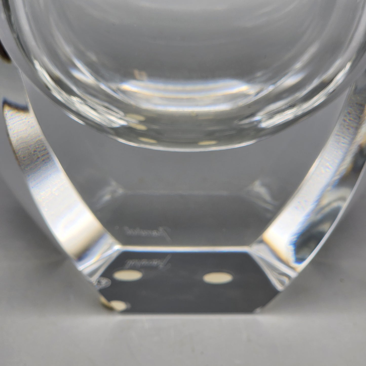 Baccarat Crystal Neptune Vase