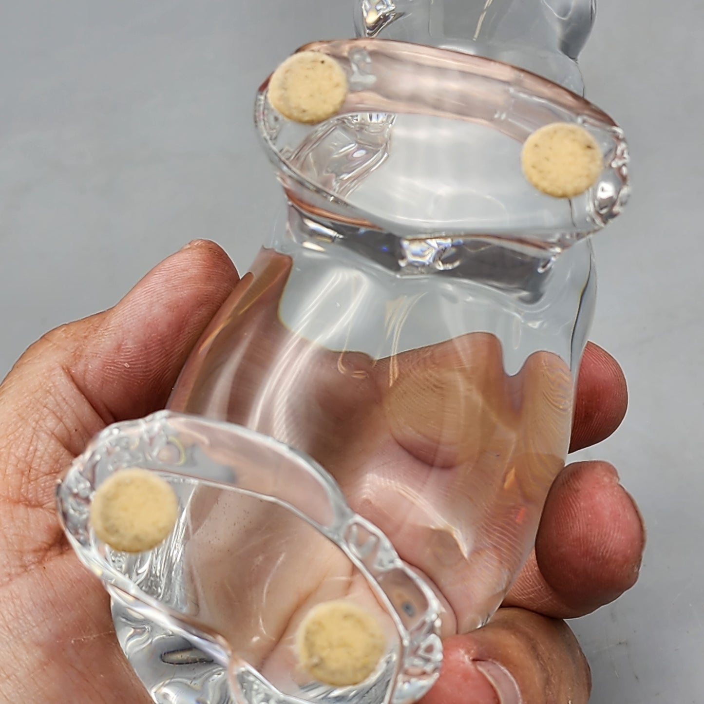 Baccarat Crystal Hippopotamus Figure
