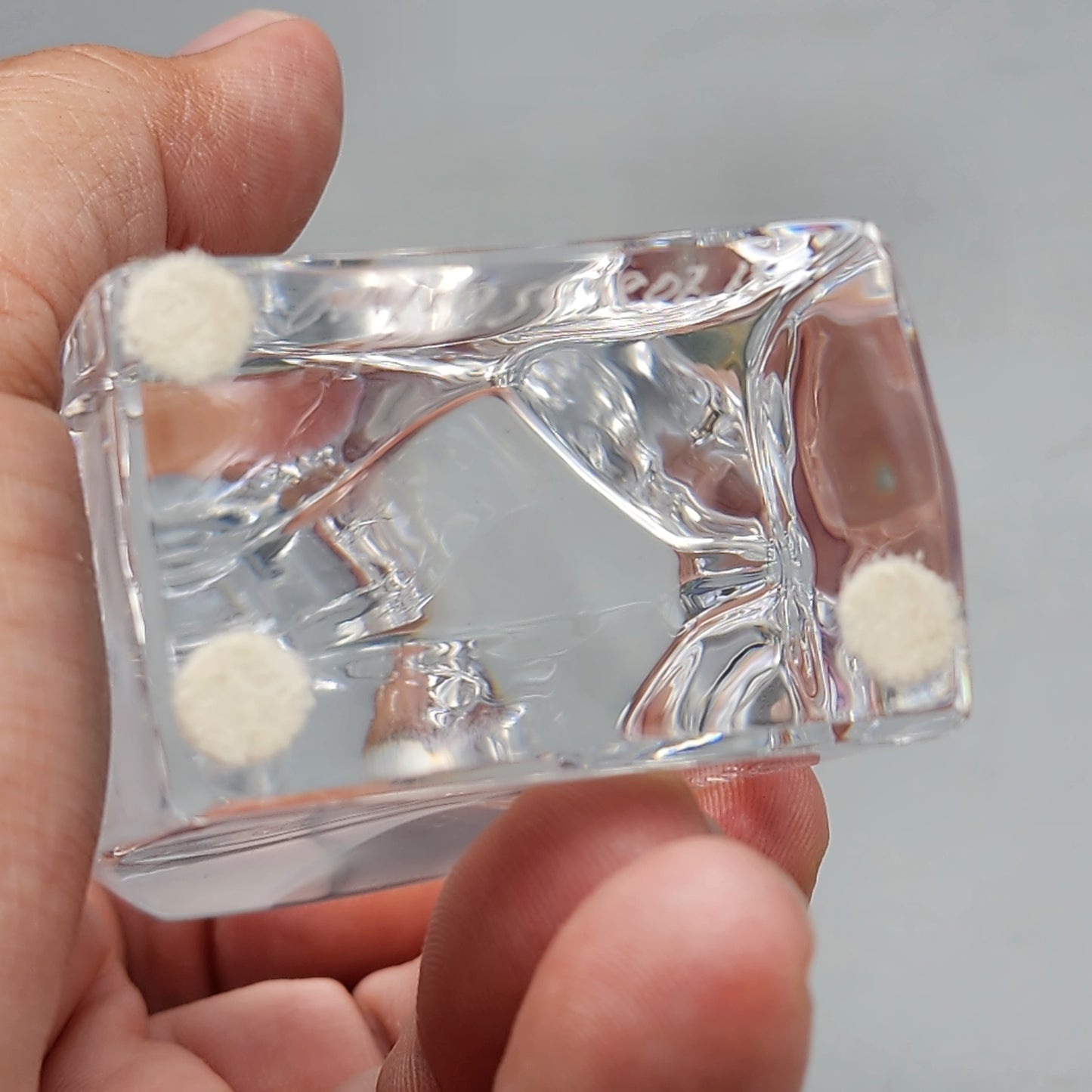 Orrefors Crystal Zoo Giraffe Figure