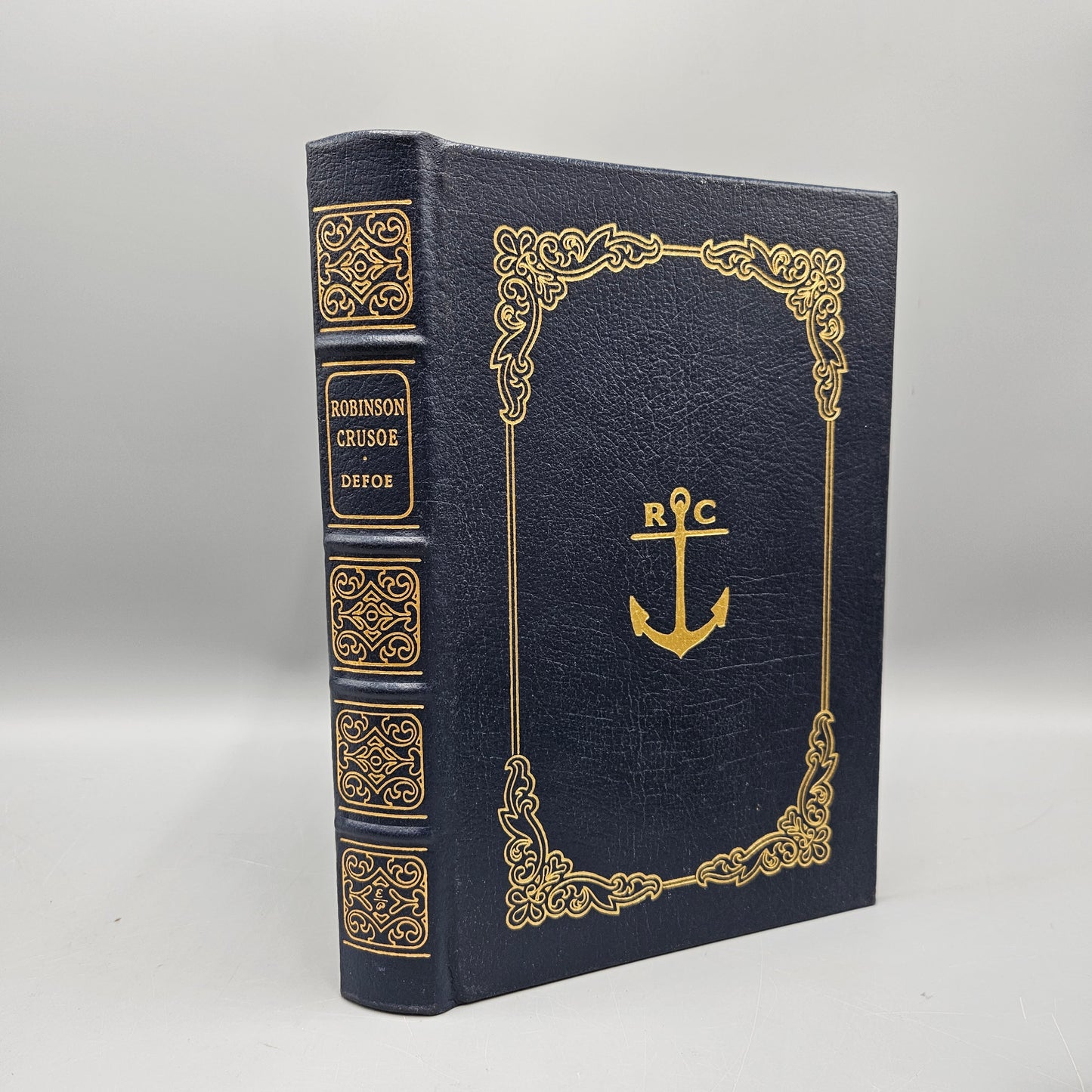 Leatherbound Book - Daniel Dafoe "Robinson Crusoe" Easton Press