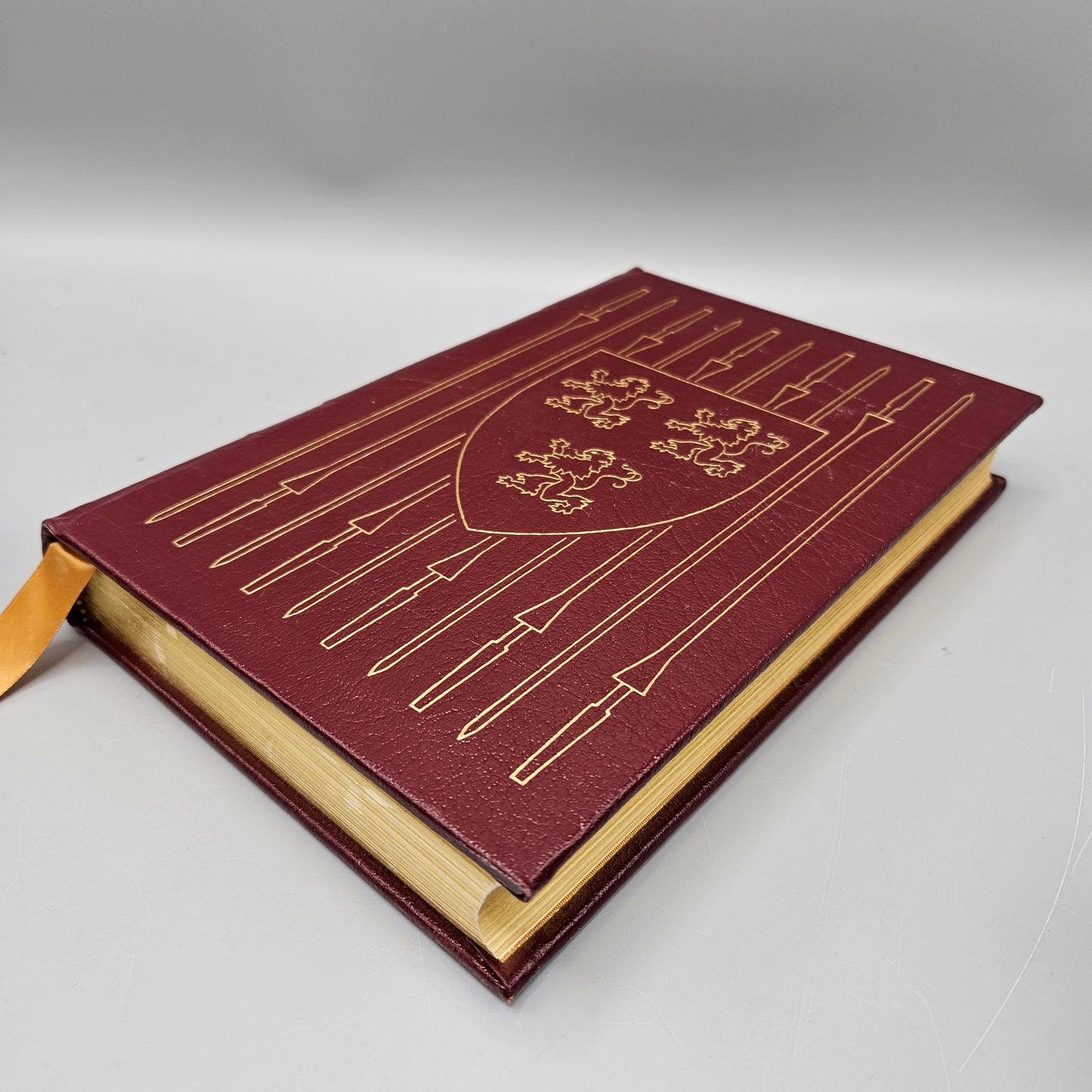 Leatherbound Book - Sir Walter Scott "Ivanhoe" Easton Press