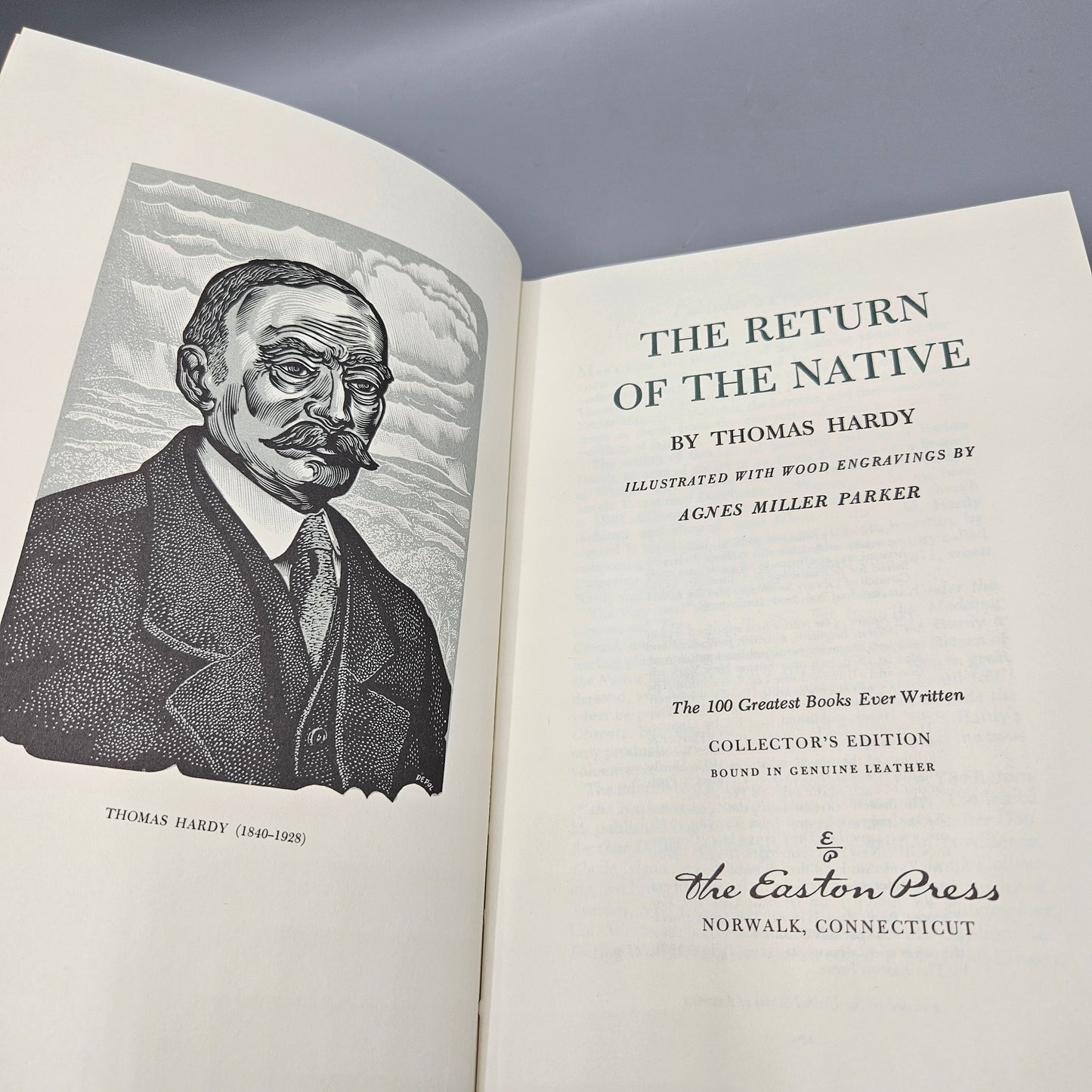 Leatherbound Book - Thomas Hardy "The Return of the Native" Easton Press