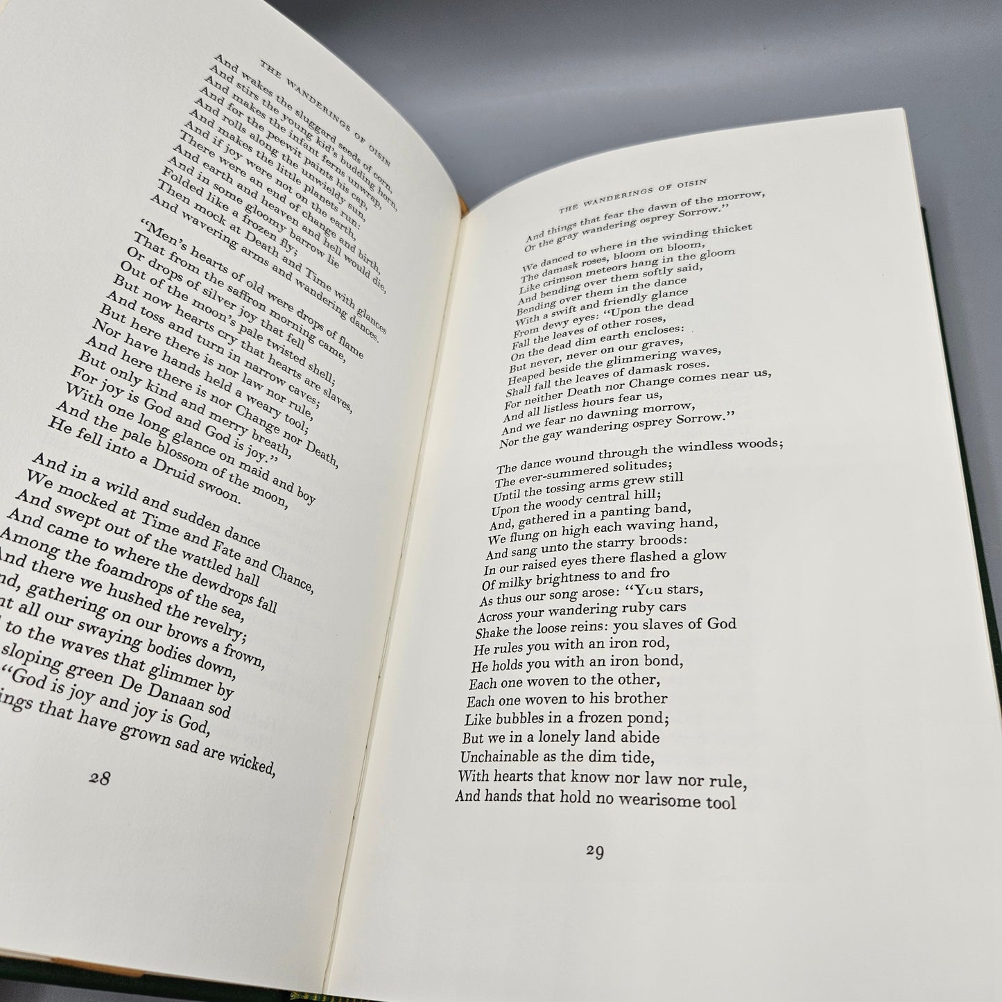 Leatherbound Book - The Poems of YB Yeats Easton Press