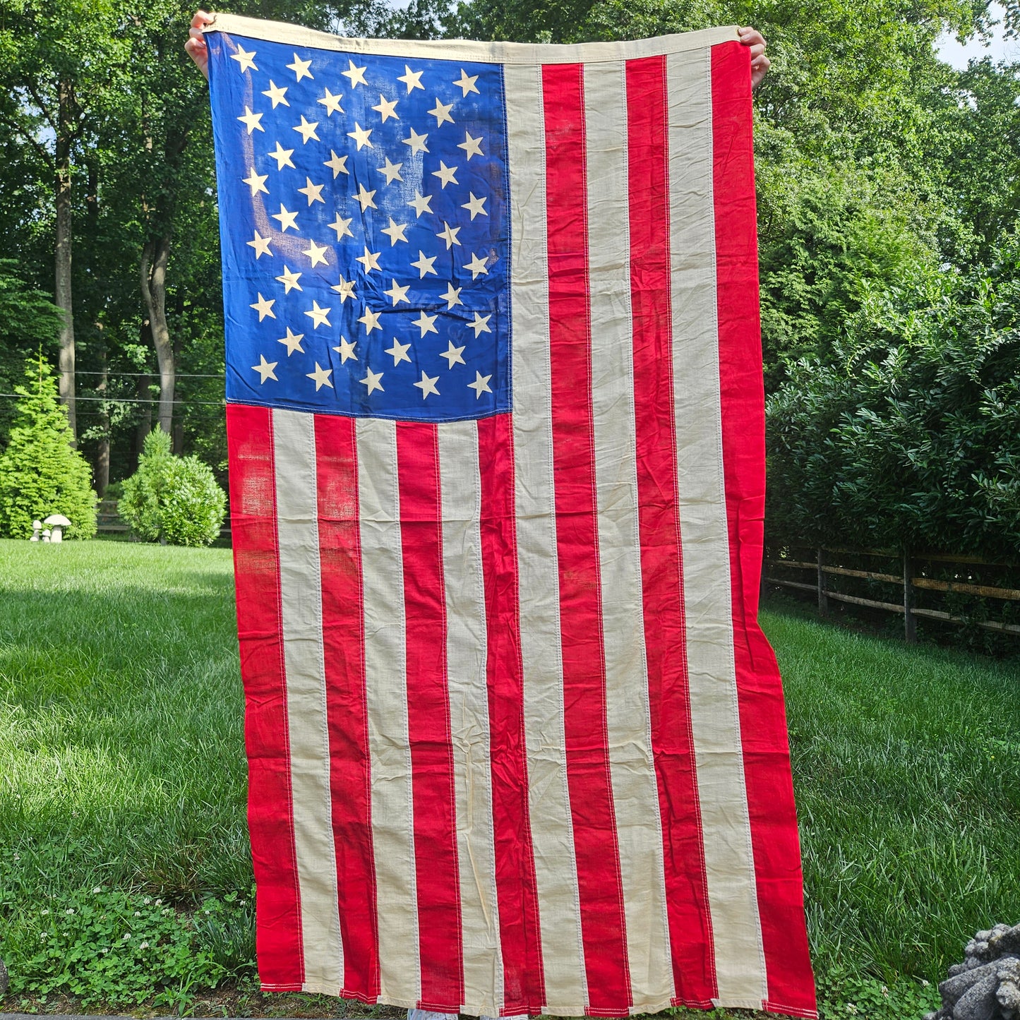Vintage Valley Forge, American Flag, Cotton, 3' x 5'