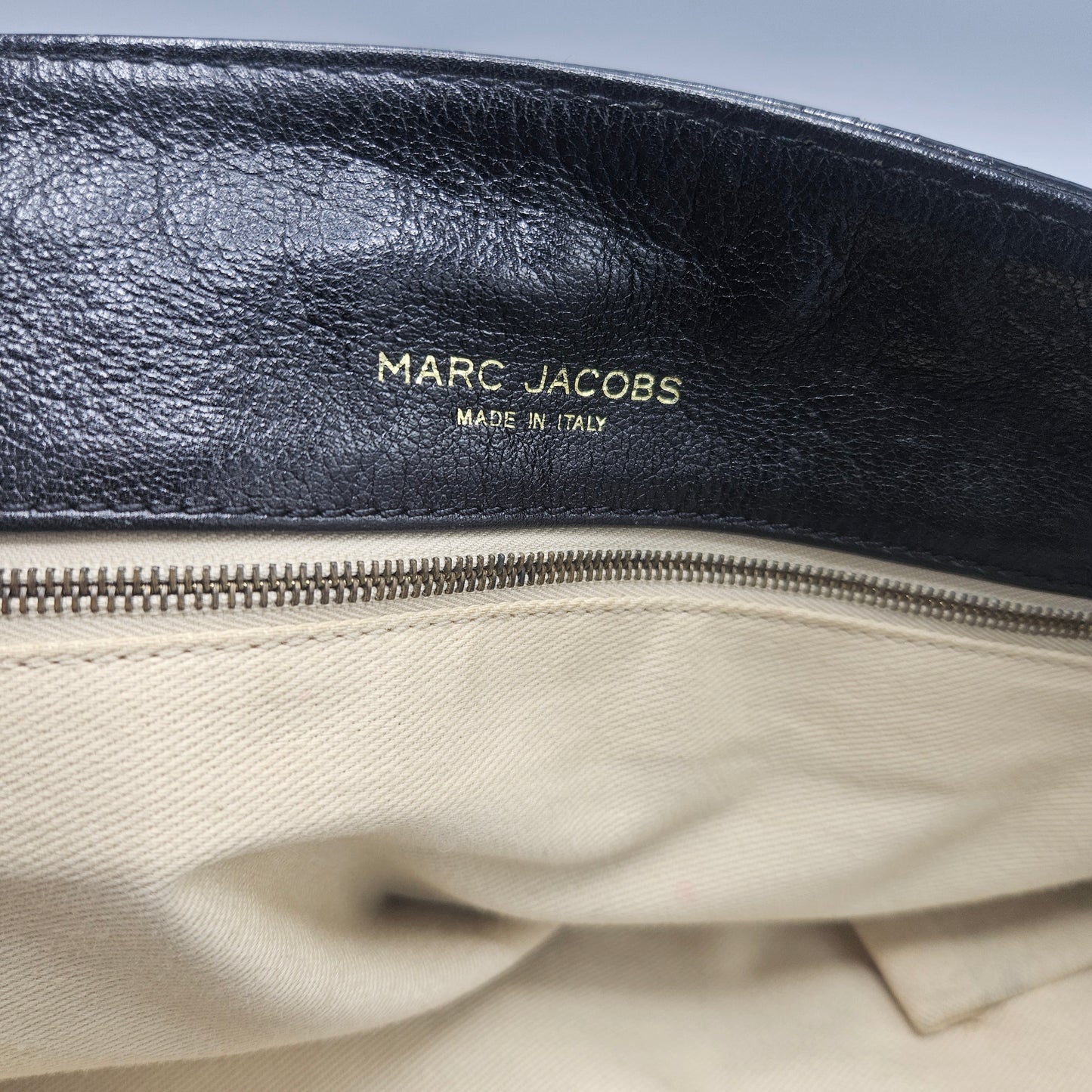 Black Marc Jacobs Quilted Leather Bag