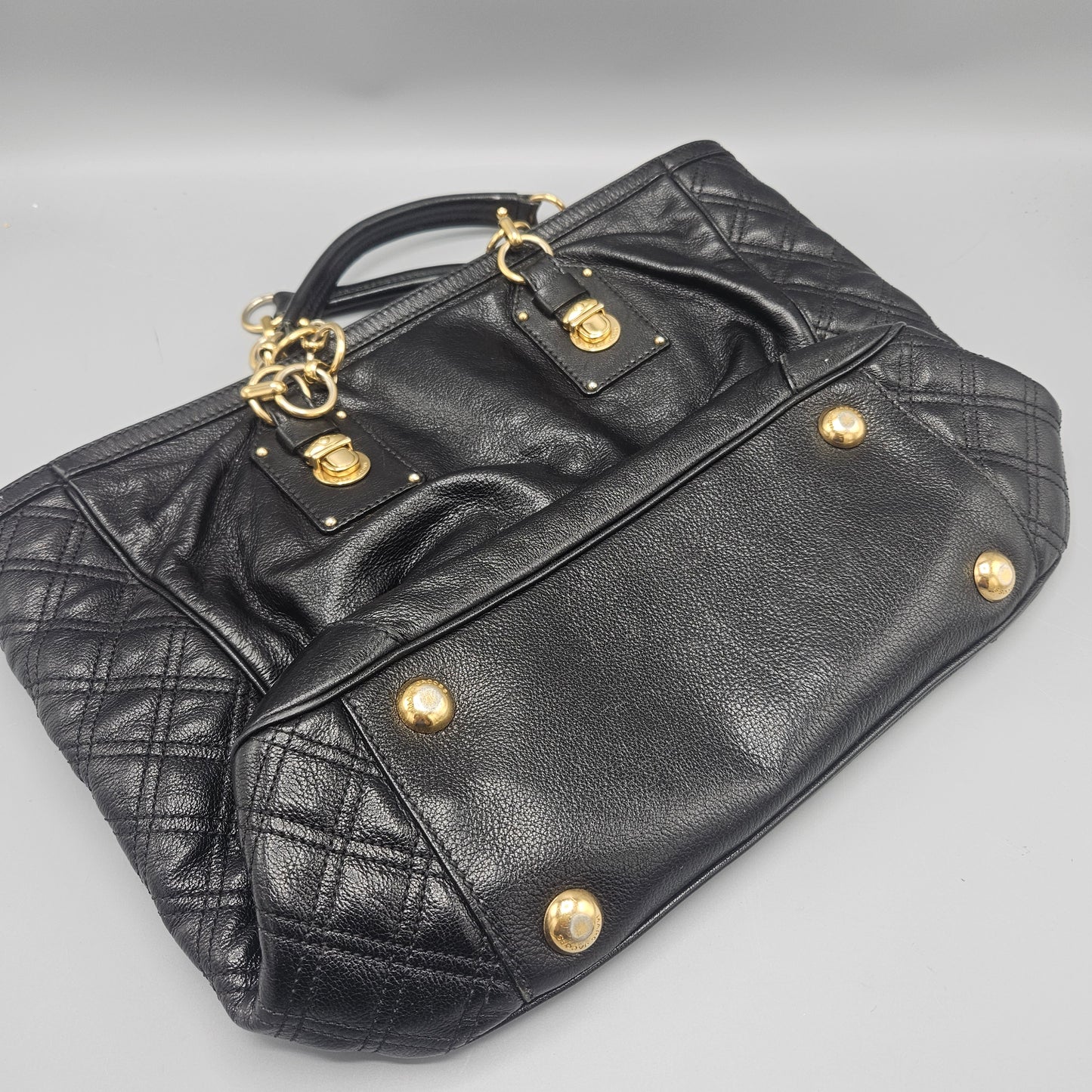 Black Marc Jacobs Quilted Leather Bag