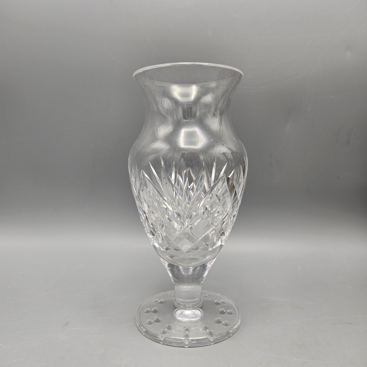 Waterford Crystal Lismore Footed Vase