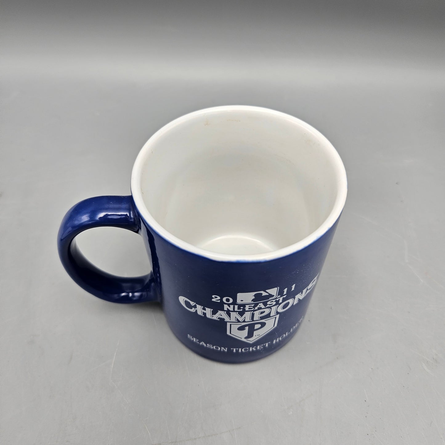 2011 Philadelphia Phillies NL-East Championship Season Ticket Holder Mugs -Set of Two