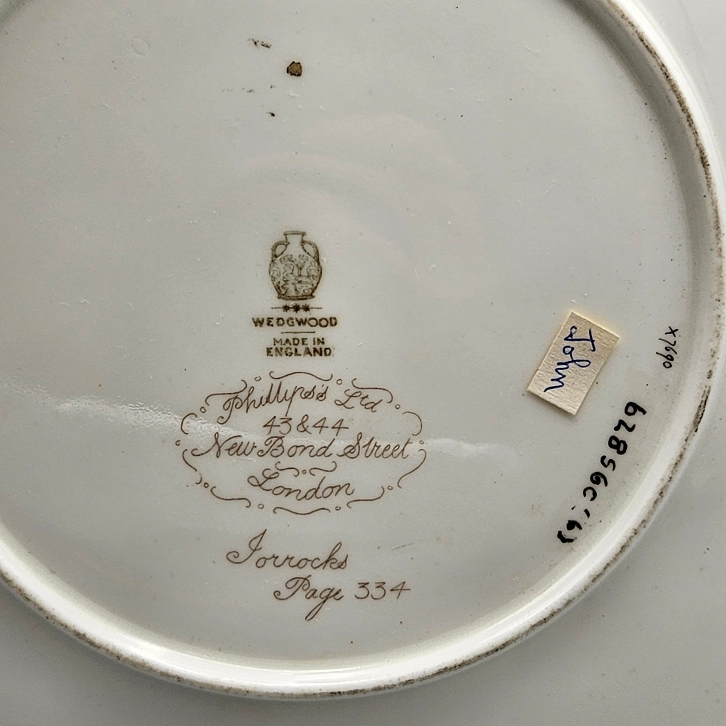 Wedgwood Bone China Jorrocks Plates - Set of Eight