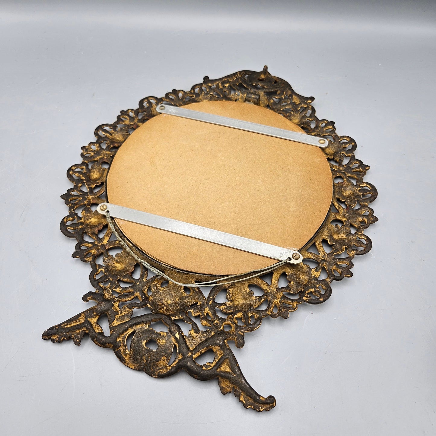Antique Gilt Brass Picture Frame