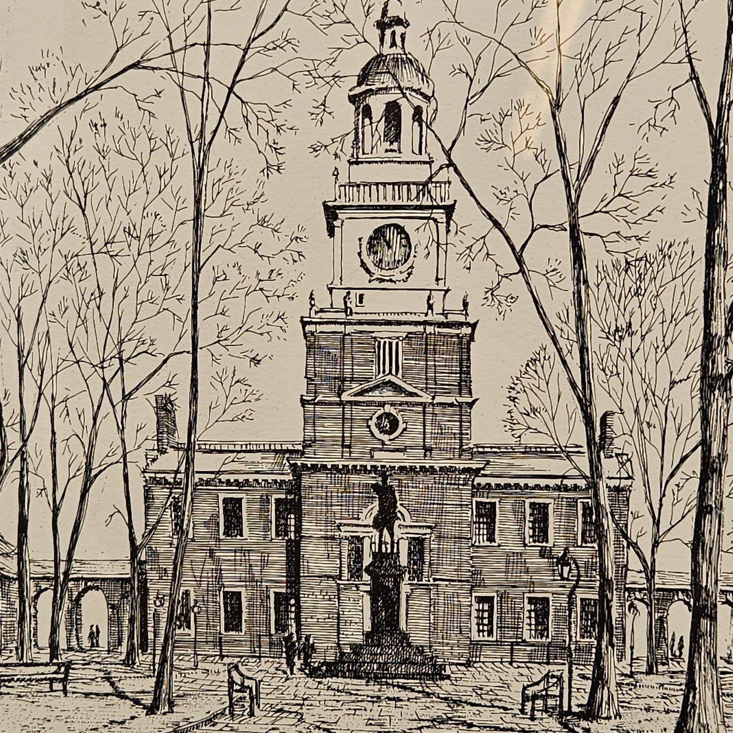 1992 Legal Expo Independence Hall Print