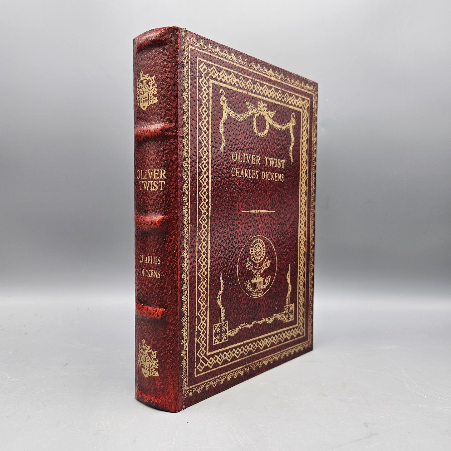 Faux Book Box with Latches