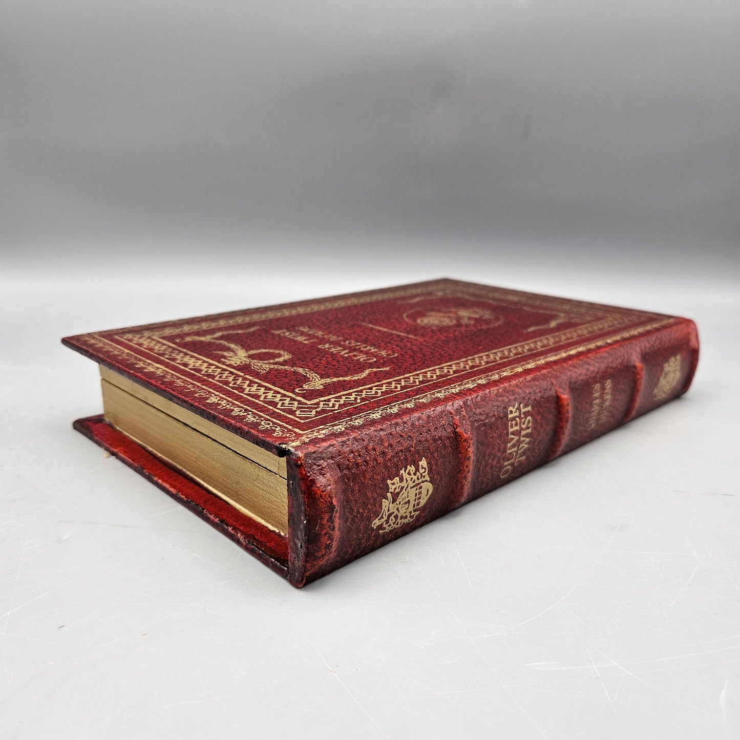 Faux Book Box with Latches