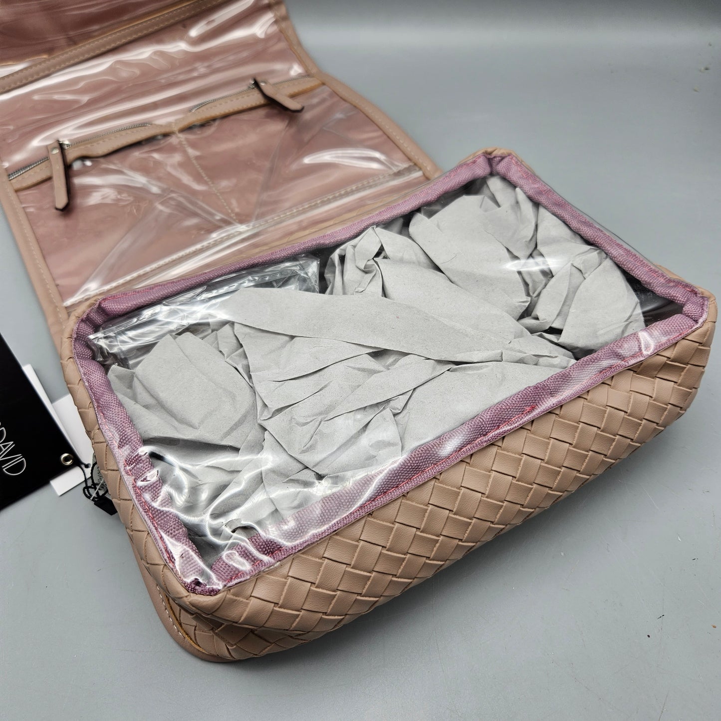 Joan and David Hanging Toiletry Case