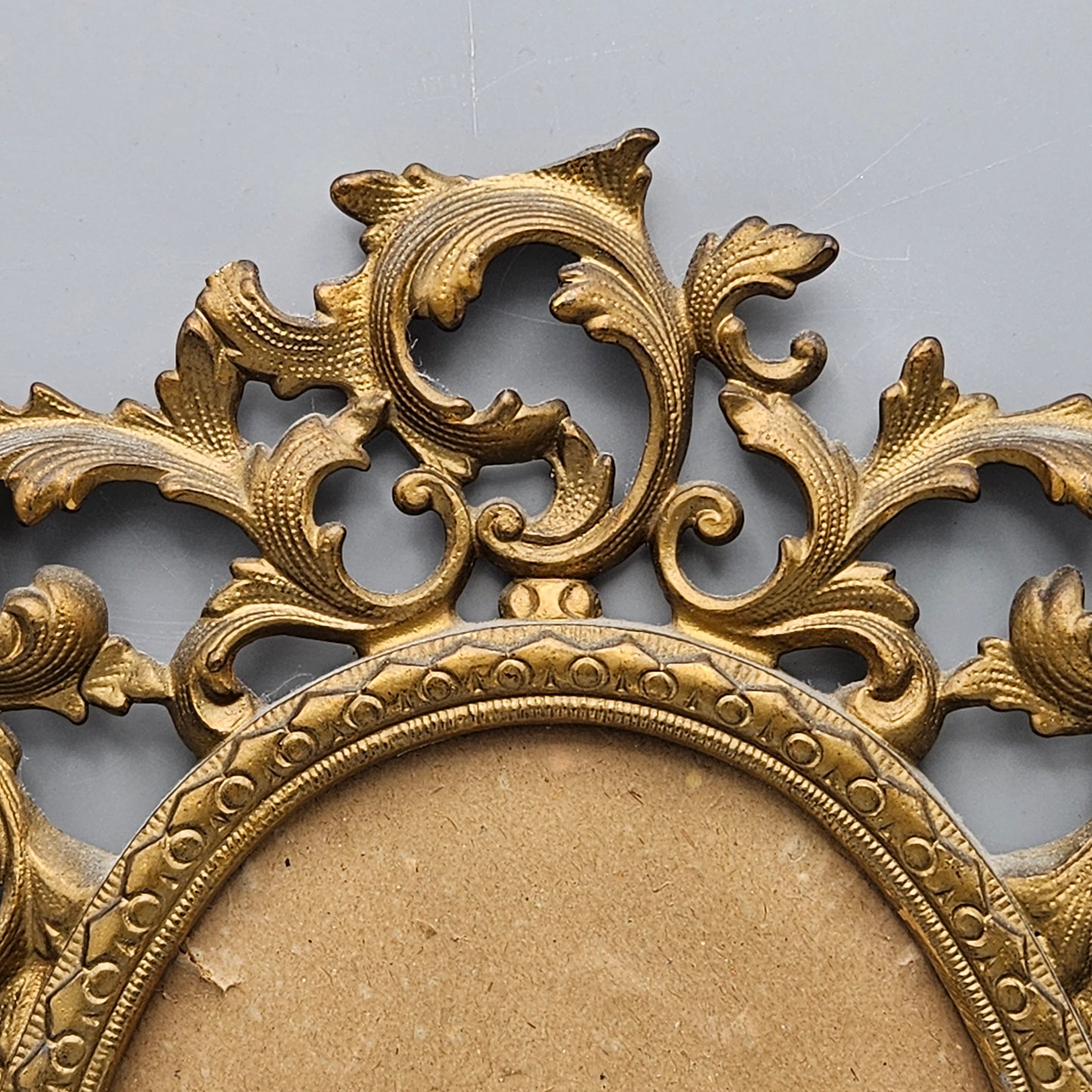 Vintage Bronze Gilt Metal Frame