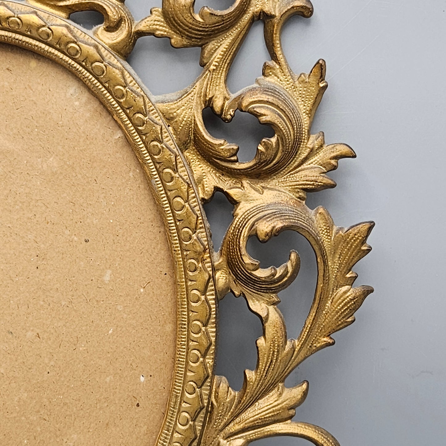 Vintage Bronze Gilt Metal Frame