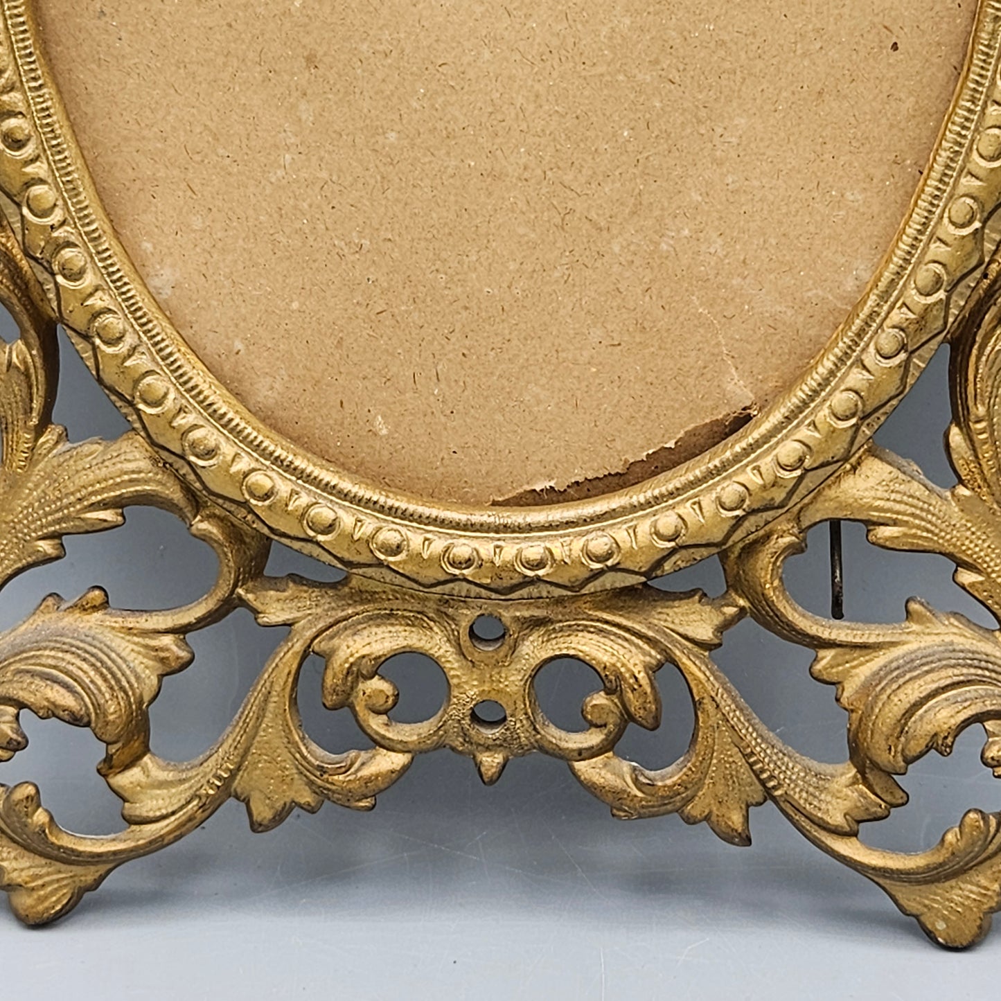 Vintage Bronze Gilt Metal Frame