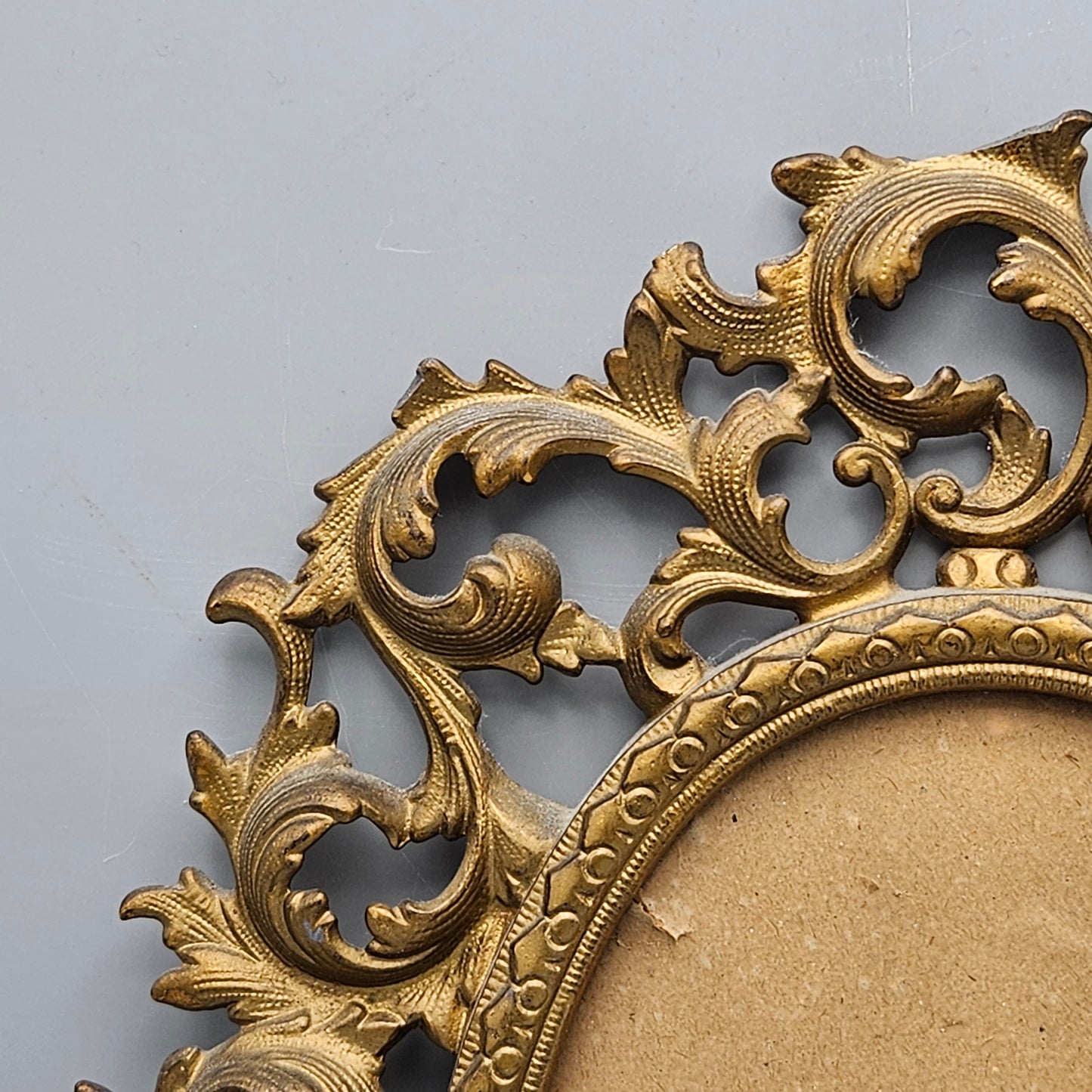 Vintage Bronze Gilt Metal Frame