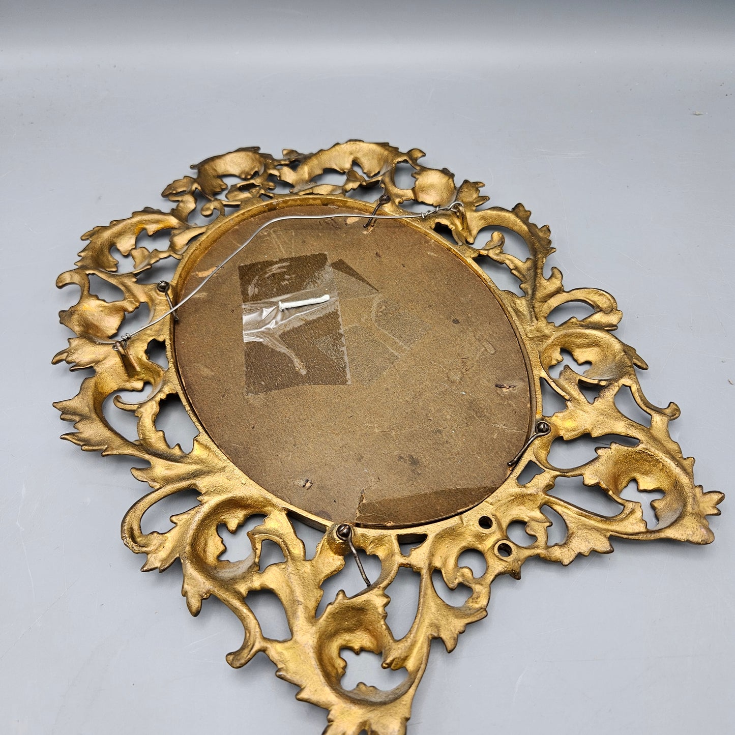 Vintage Bronze Gilt Metal Frame