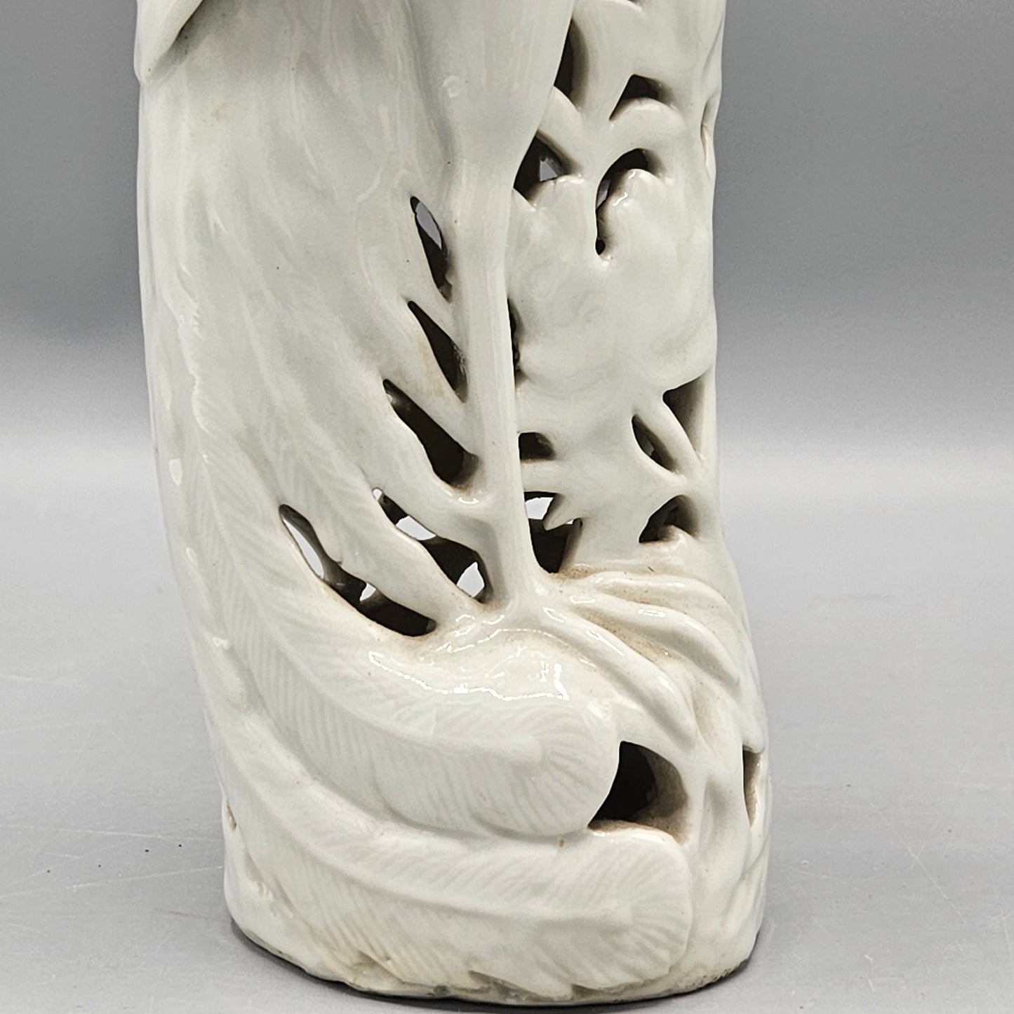 Vintage Chinese Porcelain Blanc de Chine Bird Figure