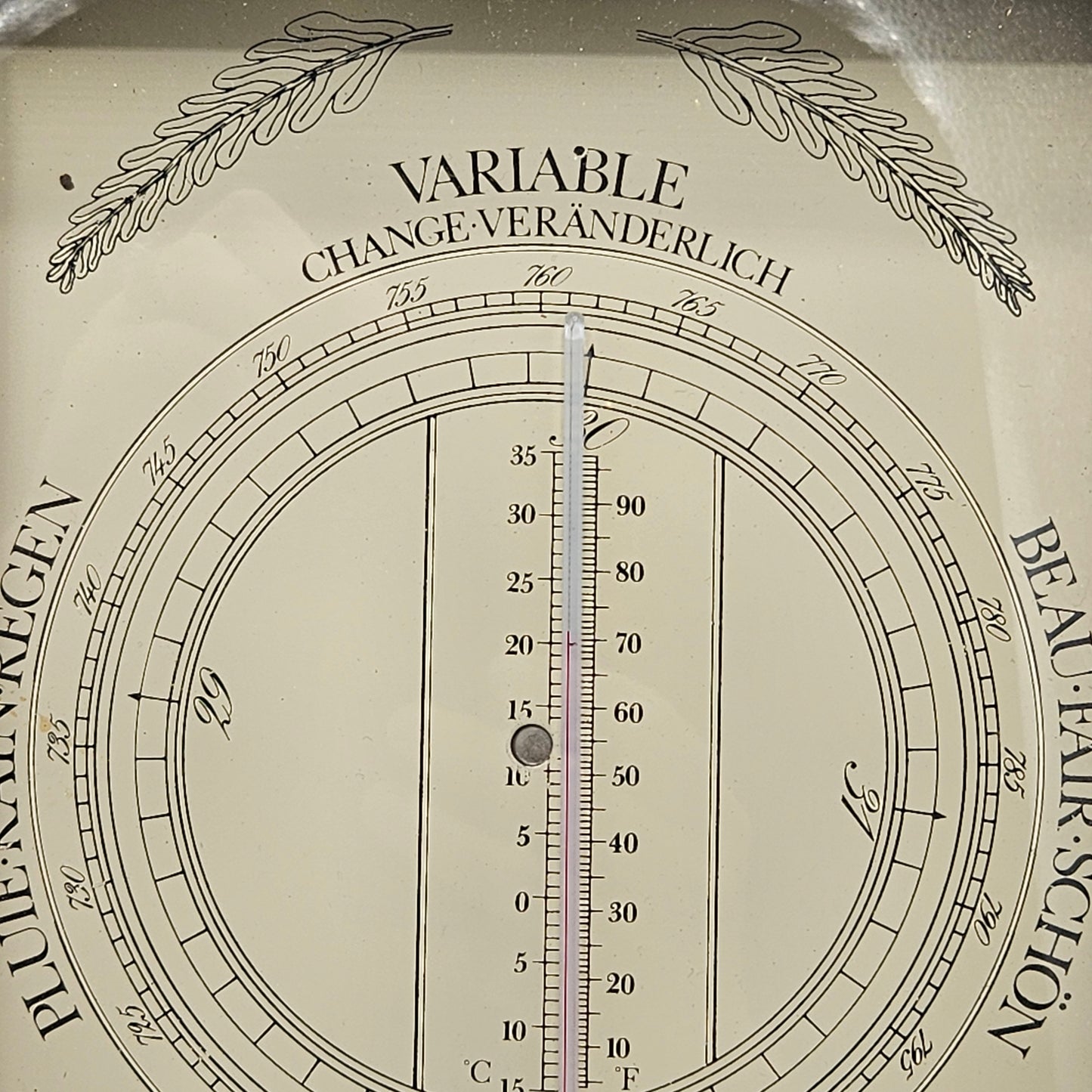 Vintage German Barometer